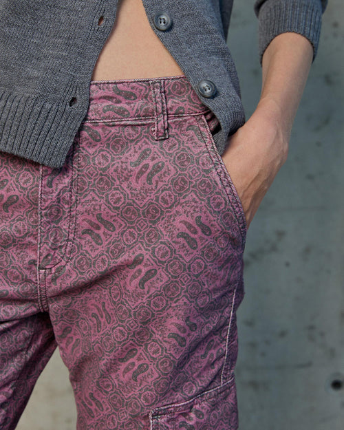 JEANS CARGO VELVETONE