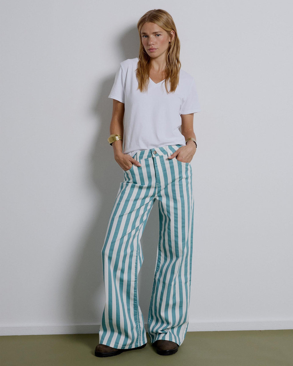 JEANS RAYAS ANCHAS