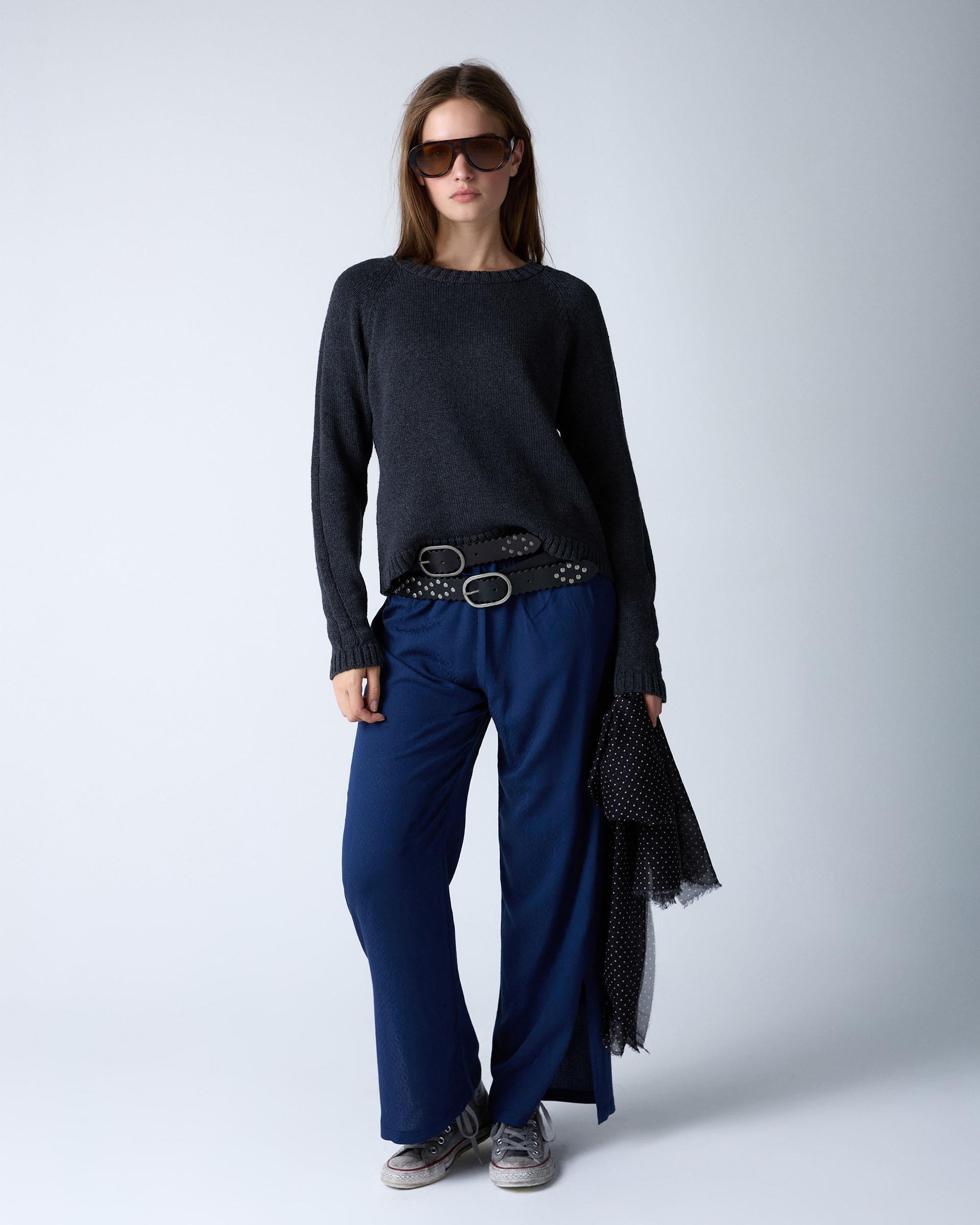 PANTALON FLUIDO ABERTURA BAJO