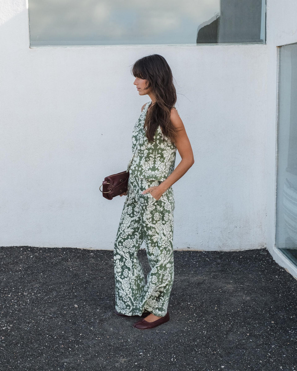PANTALON FLORES VELVET