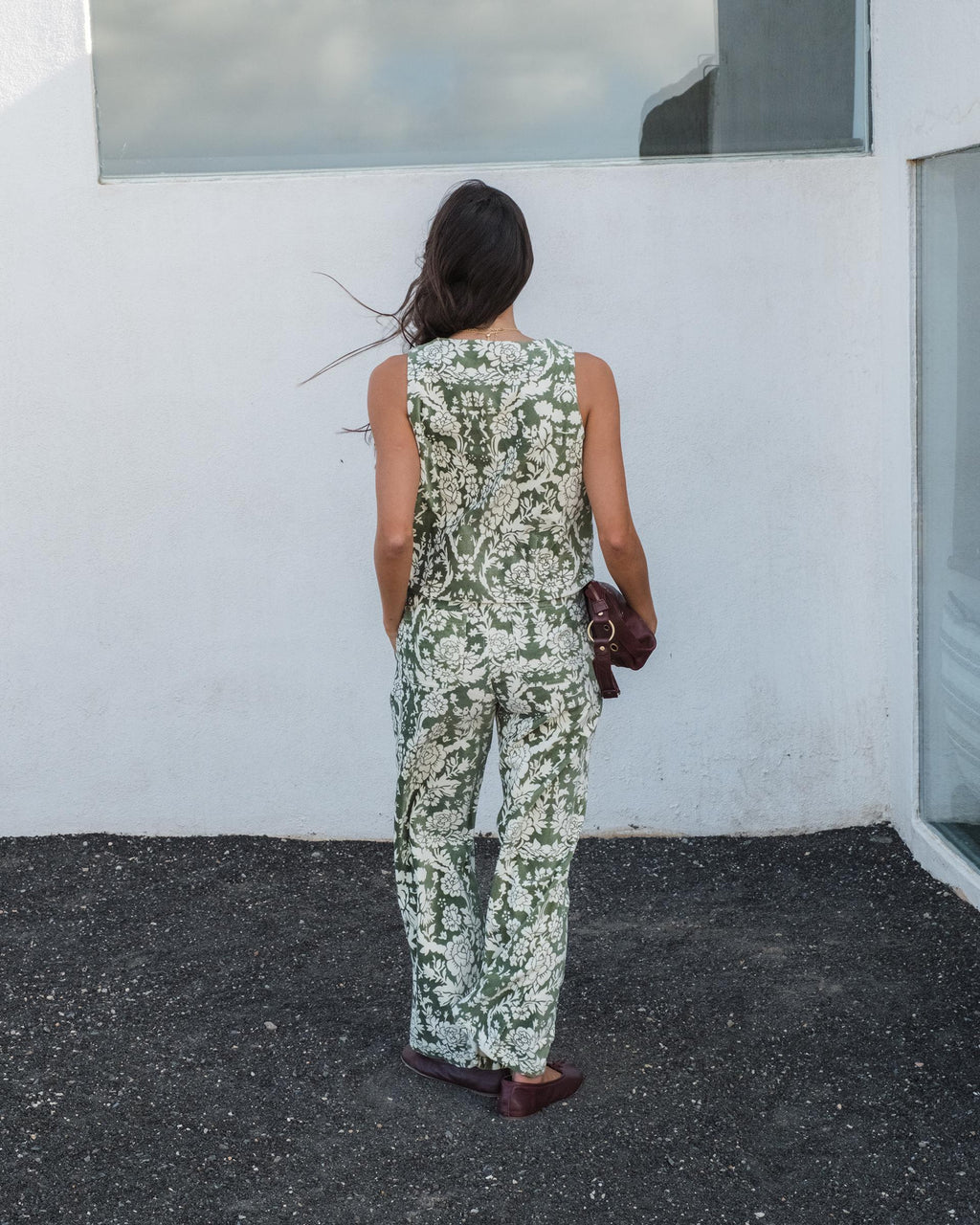 PANTALON FLORES VELVET