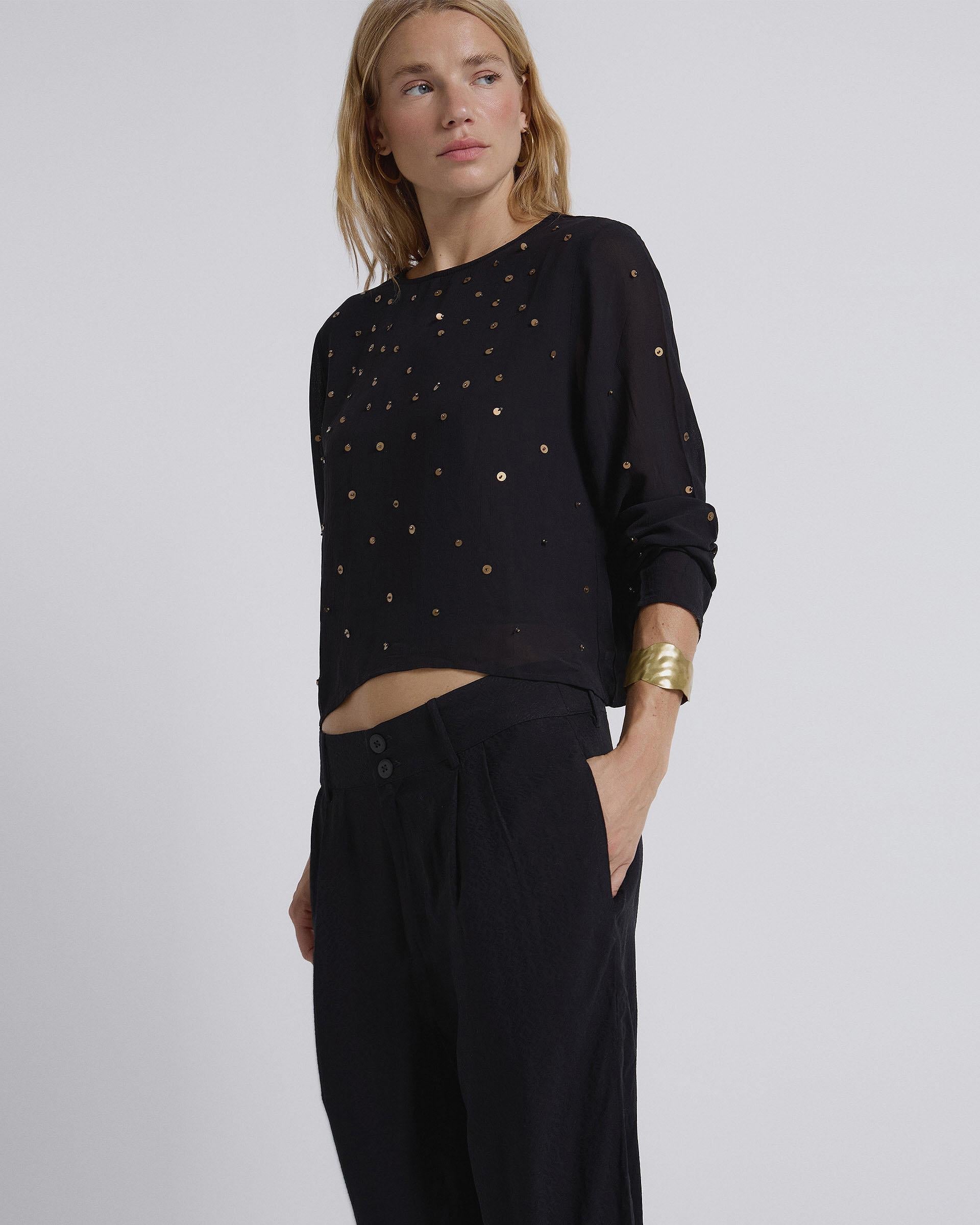BLUSA LENTEJUELAS