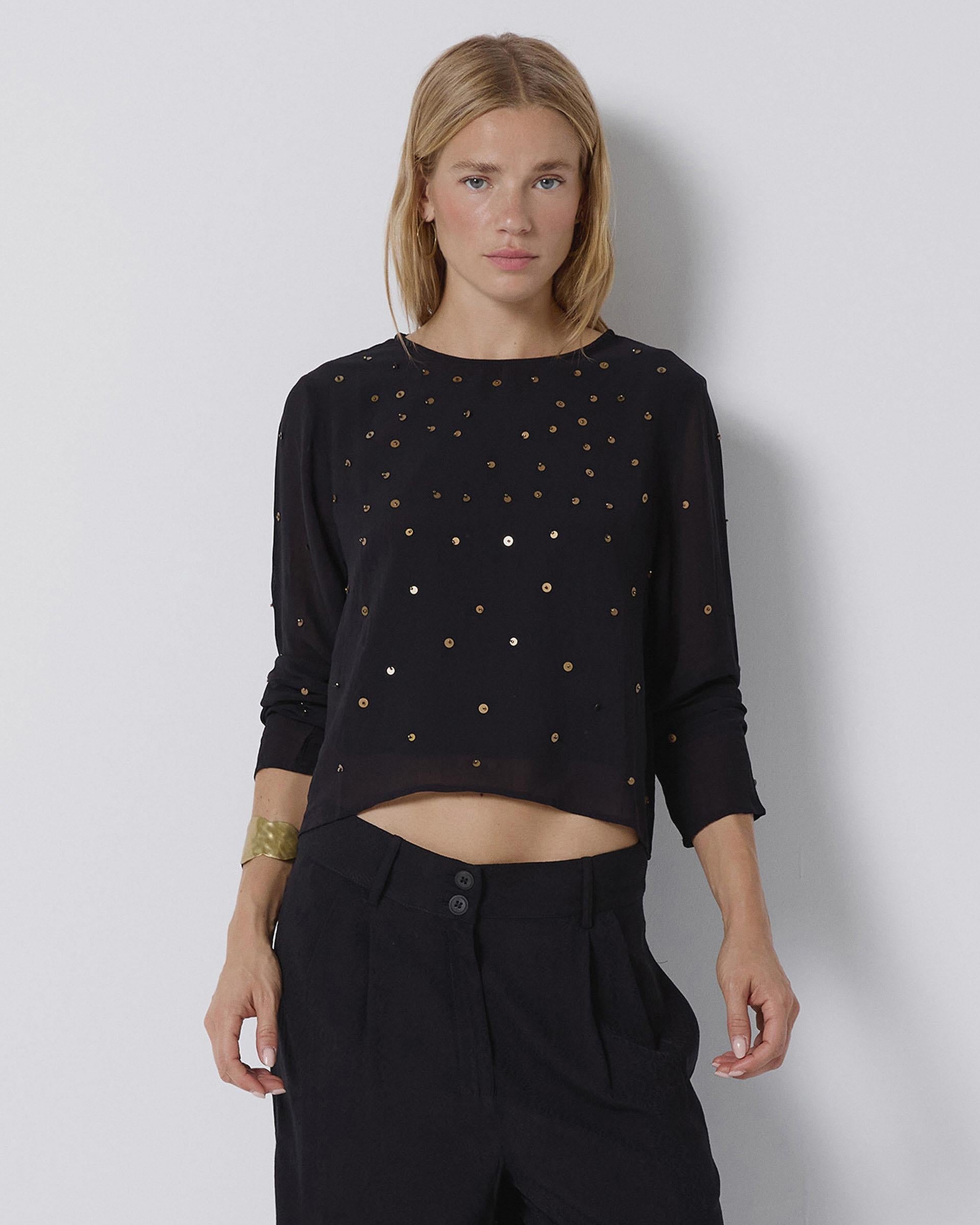 BLUSA LENTEJUELAS