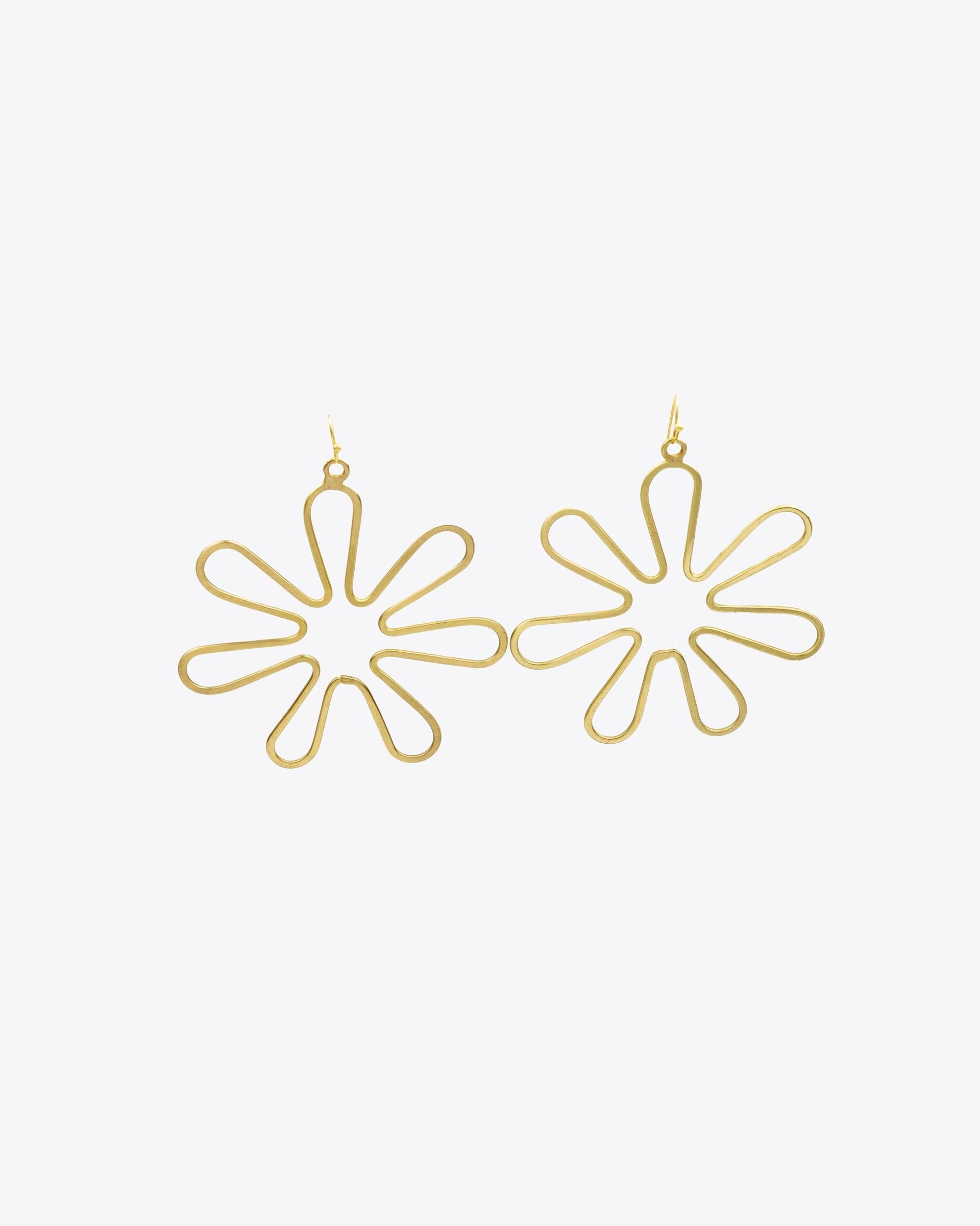 PENDIENTES FLOR GRANDE
