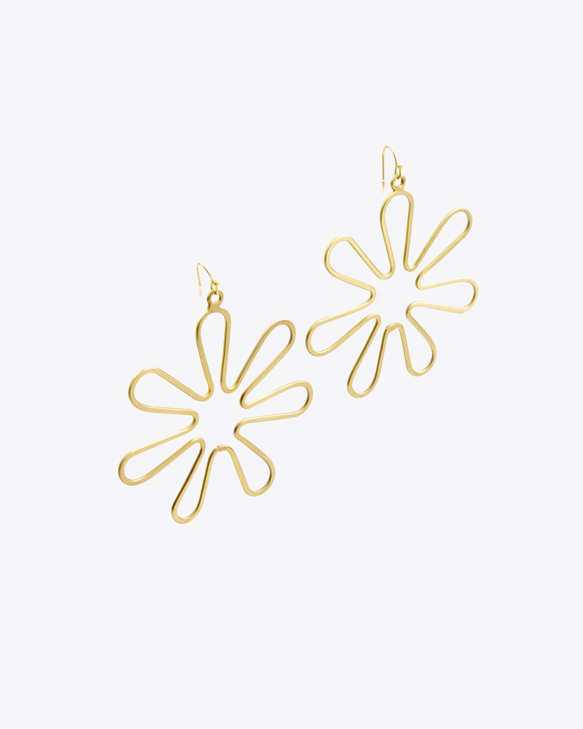 PENDIENTES FLOR GRANDE