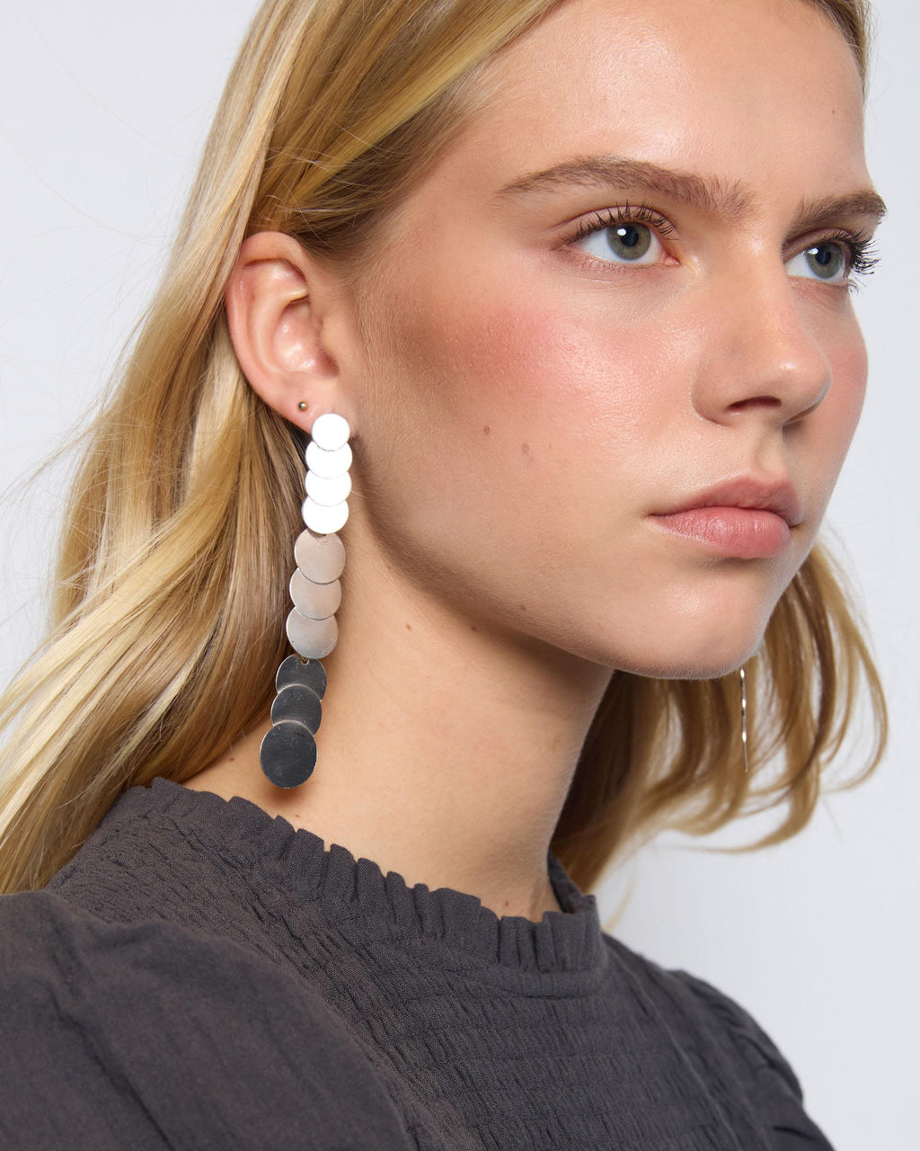 PENDIENTES LARGOS CIRCULOS