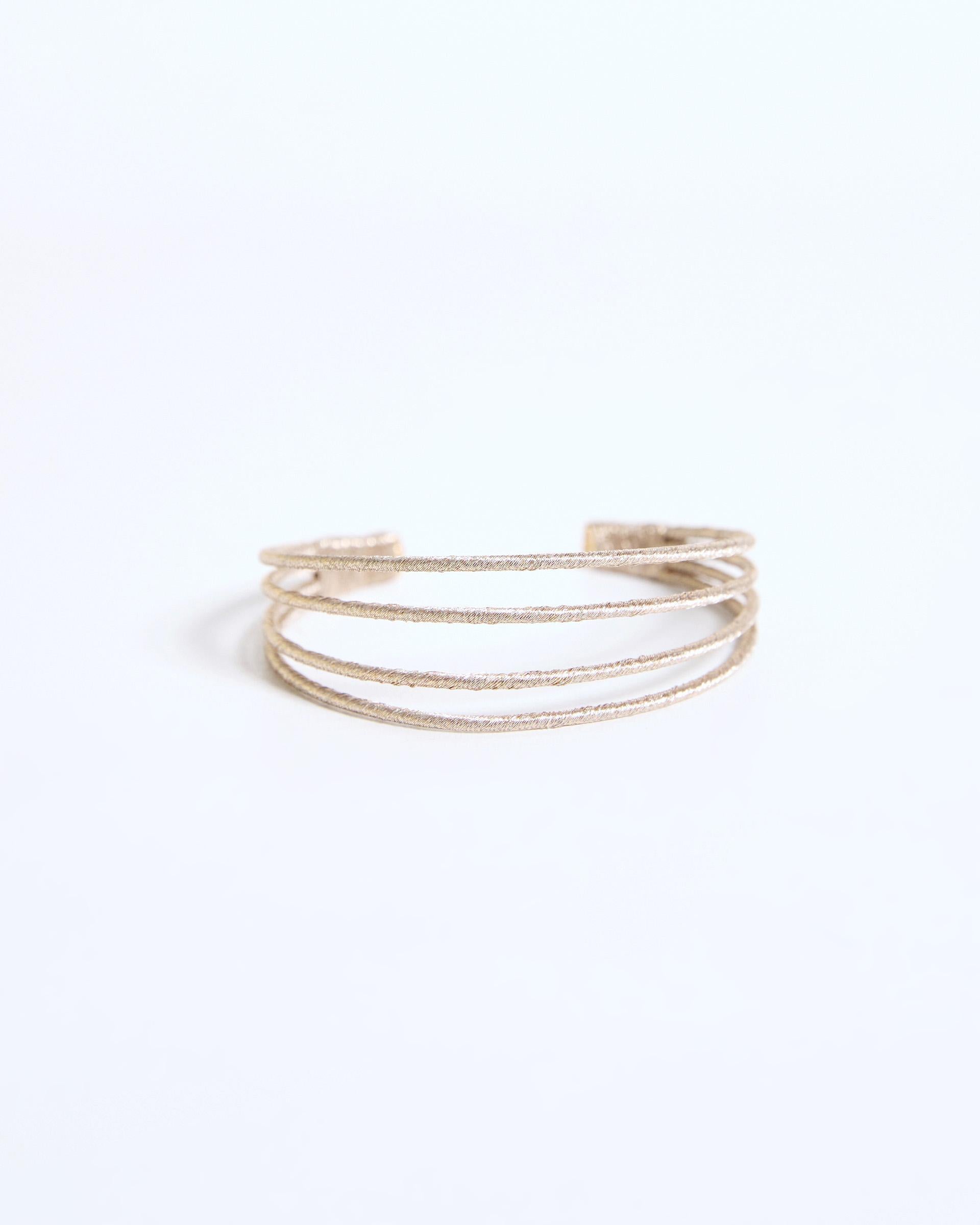 PULSERA TIRAS LUREX