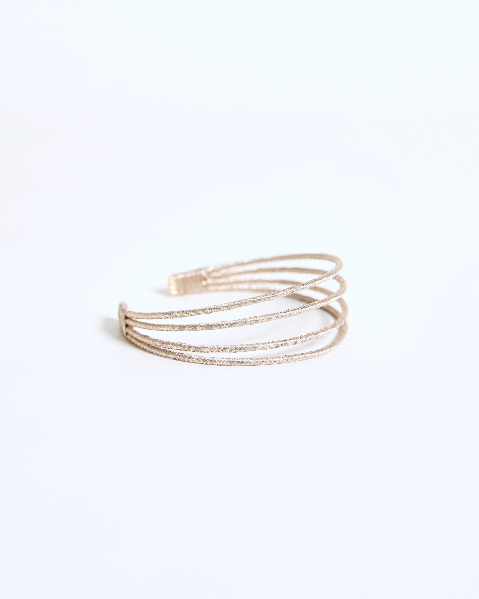 PULSERA TIRAS LUREX