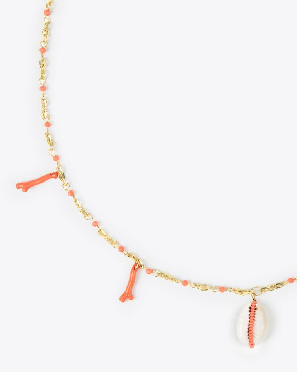 Collar Concha Naranja