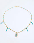 Collar Concha Verde Agua