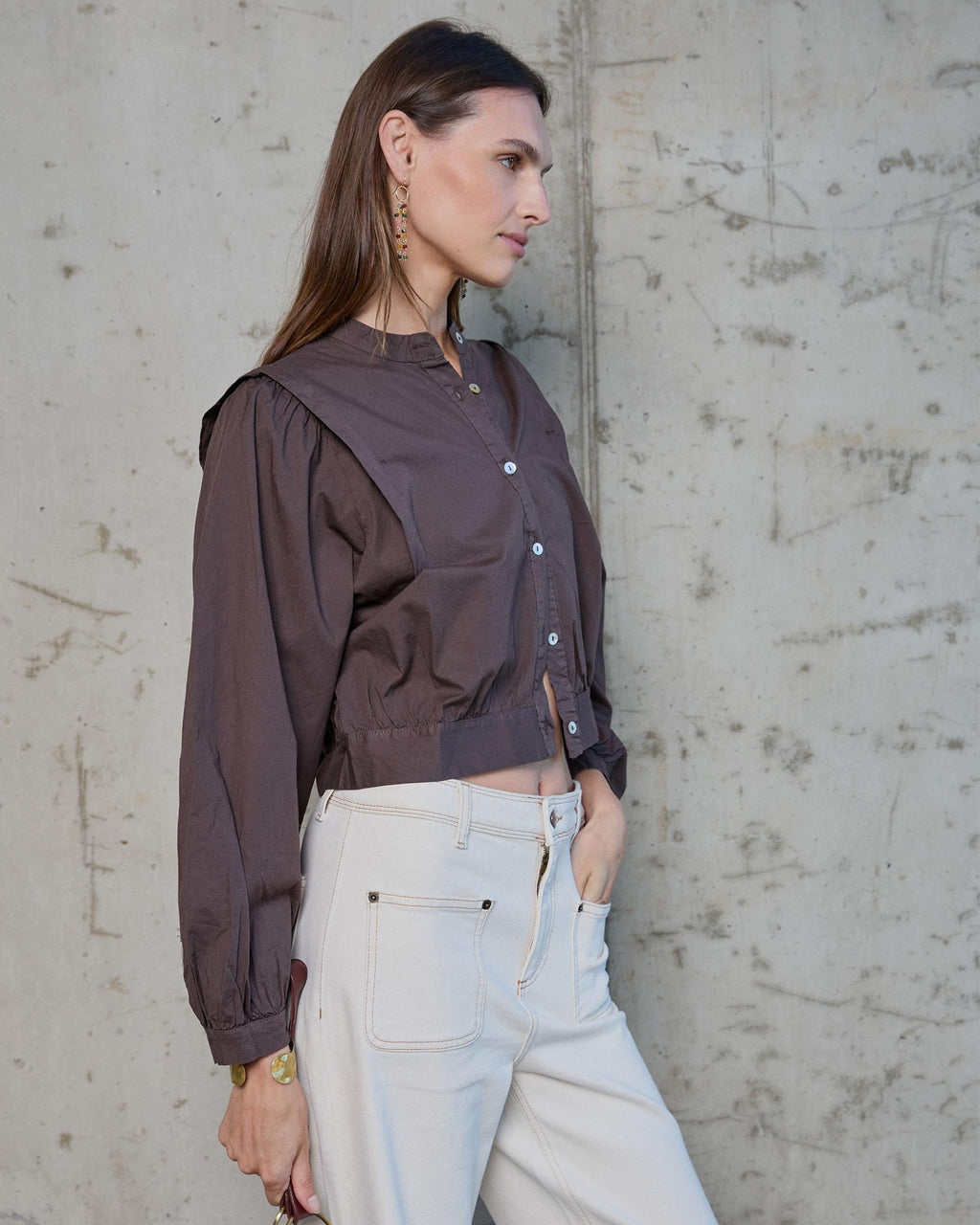 CAMISA SOLAPA HOMBROS