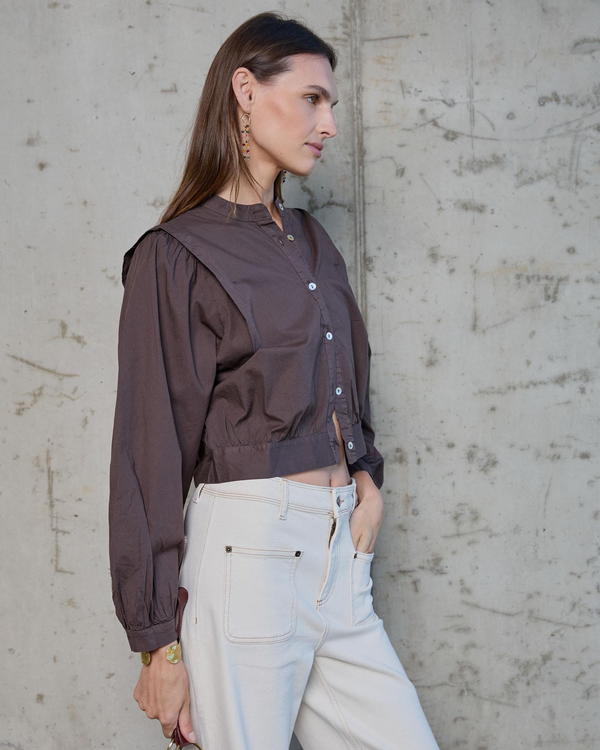 CAMISA SOLAPA HOMBROS