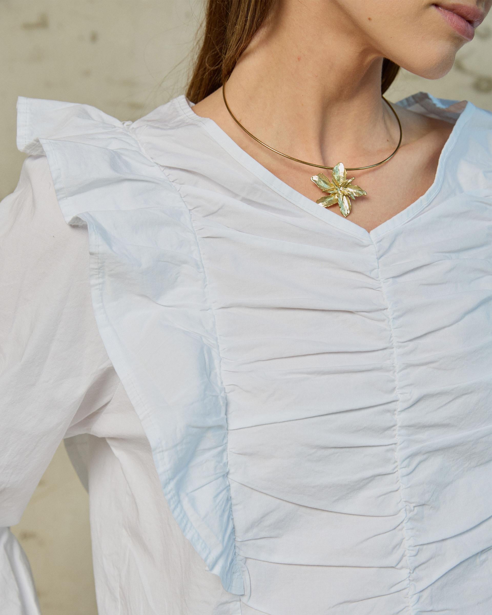 BLUSA FRUNCIDO VOLANTE