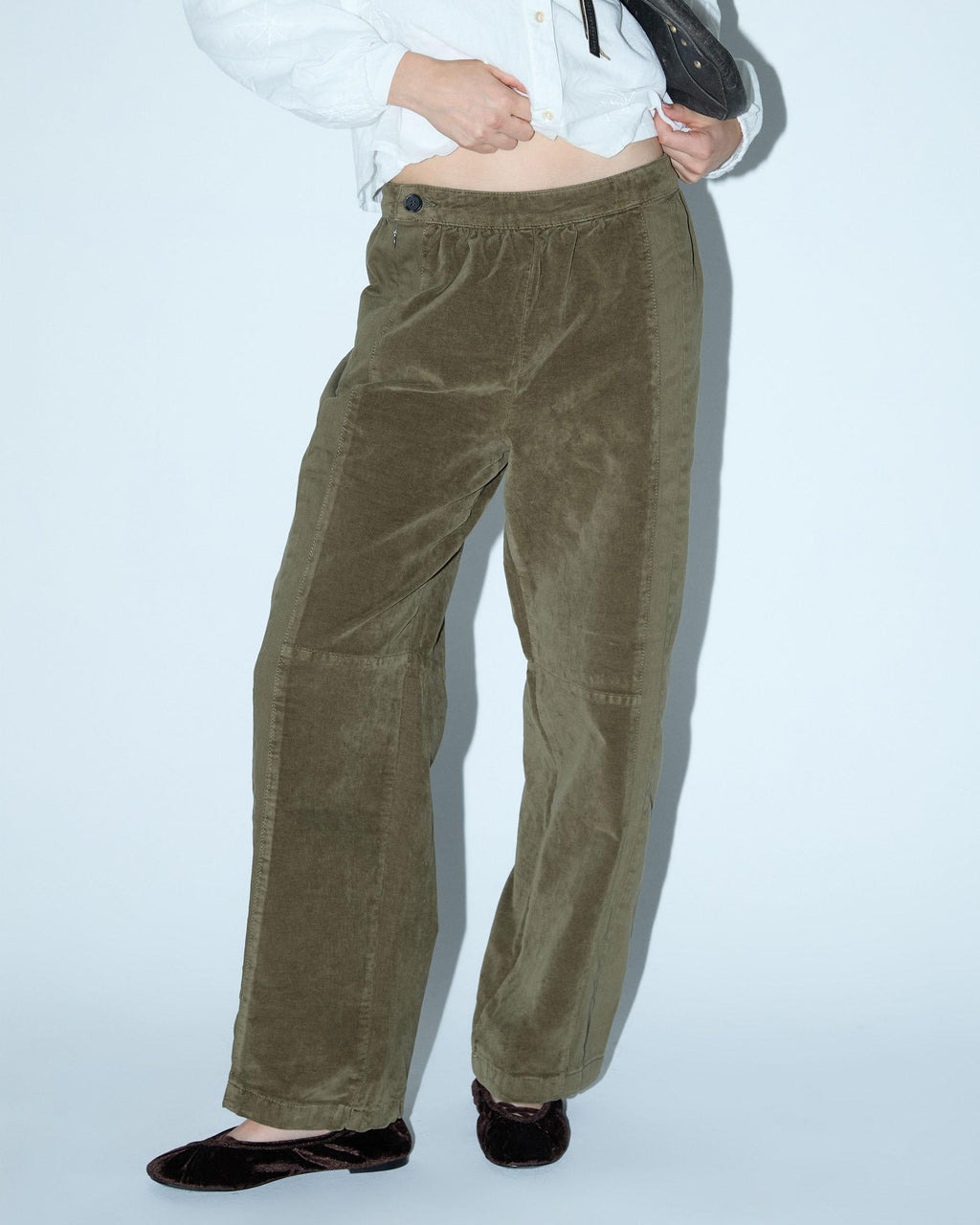 PANTALON VELVETONE CONTRASTE