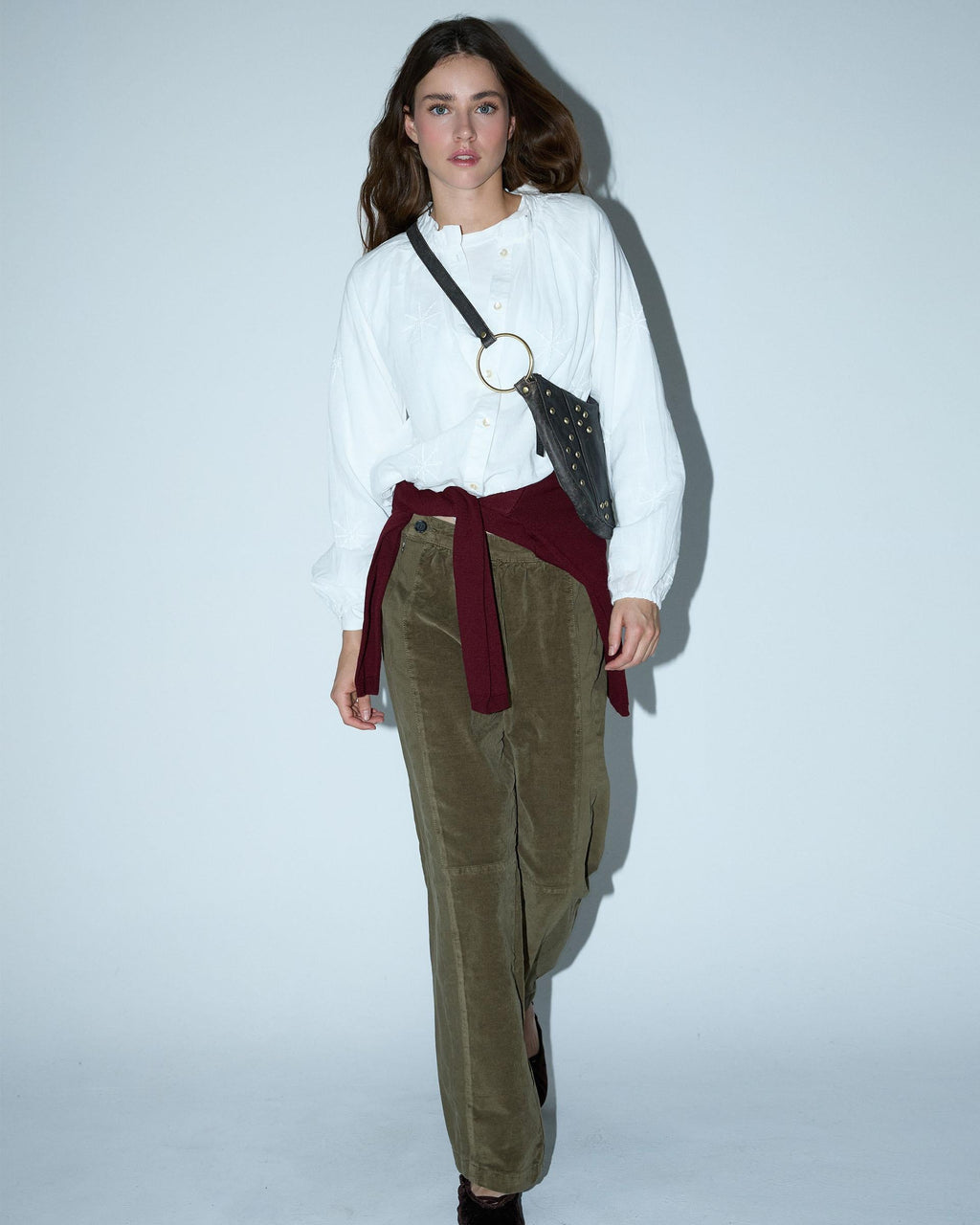 PANTALON VELVETONE CONTRASTE