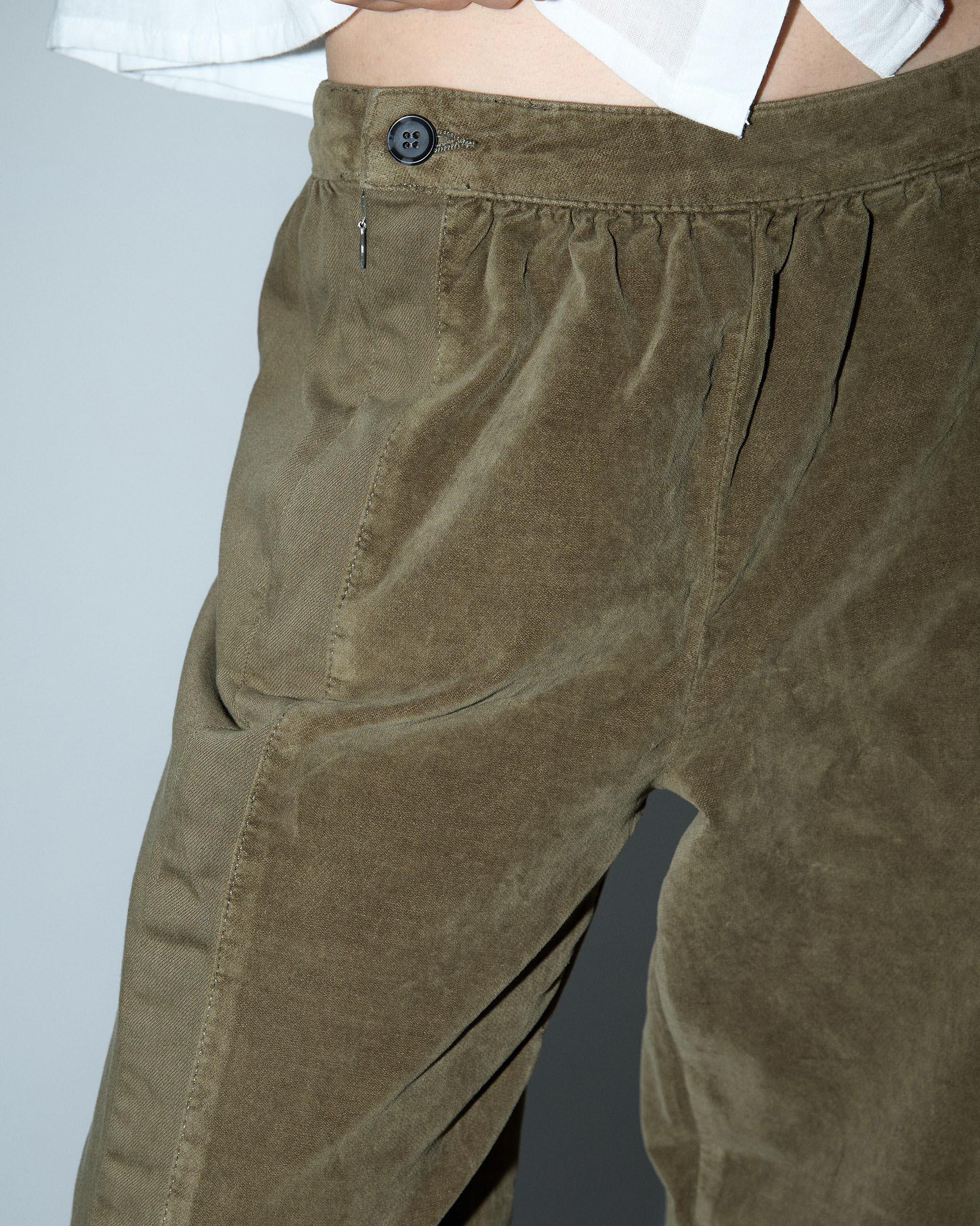 PANTALON VELVETONE CONTRASTE