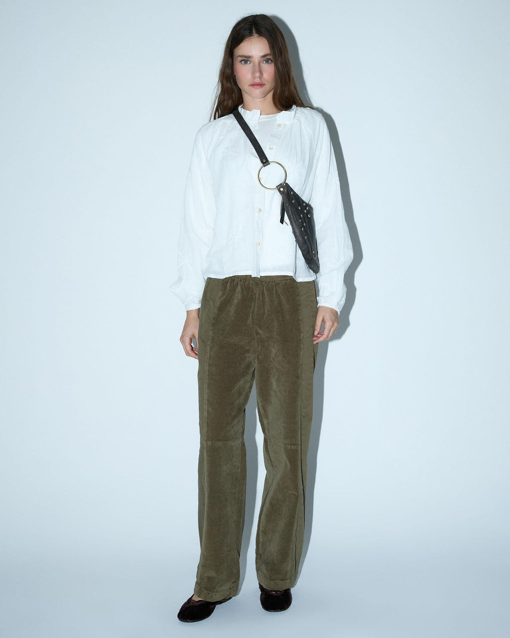 PANTALON VELVETONE CONTRASTE