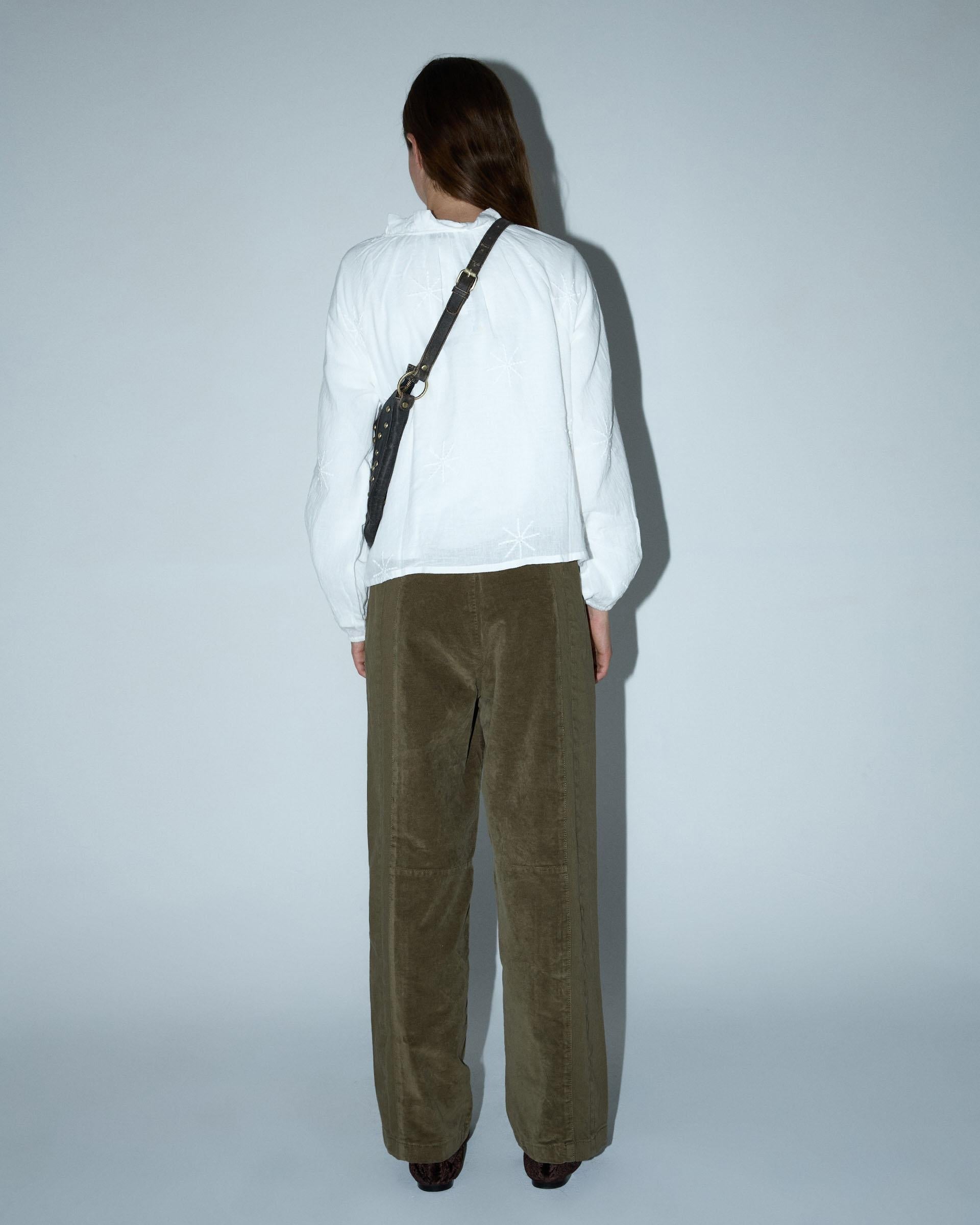 PANTALON VELVETONE CONTRASTE