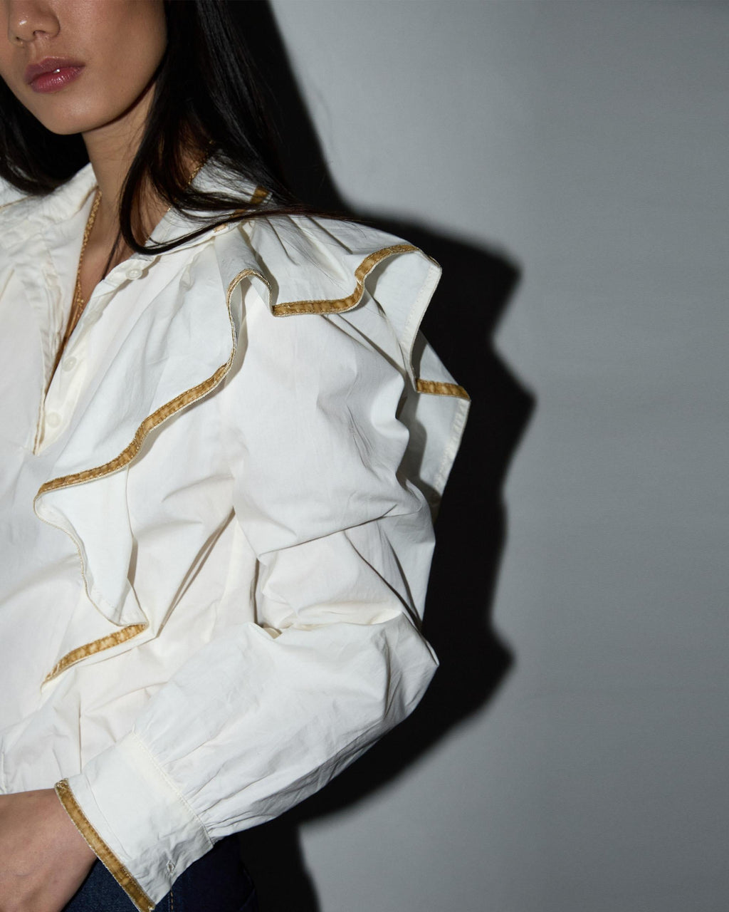 BLUSA VOLANTES VIVO