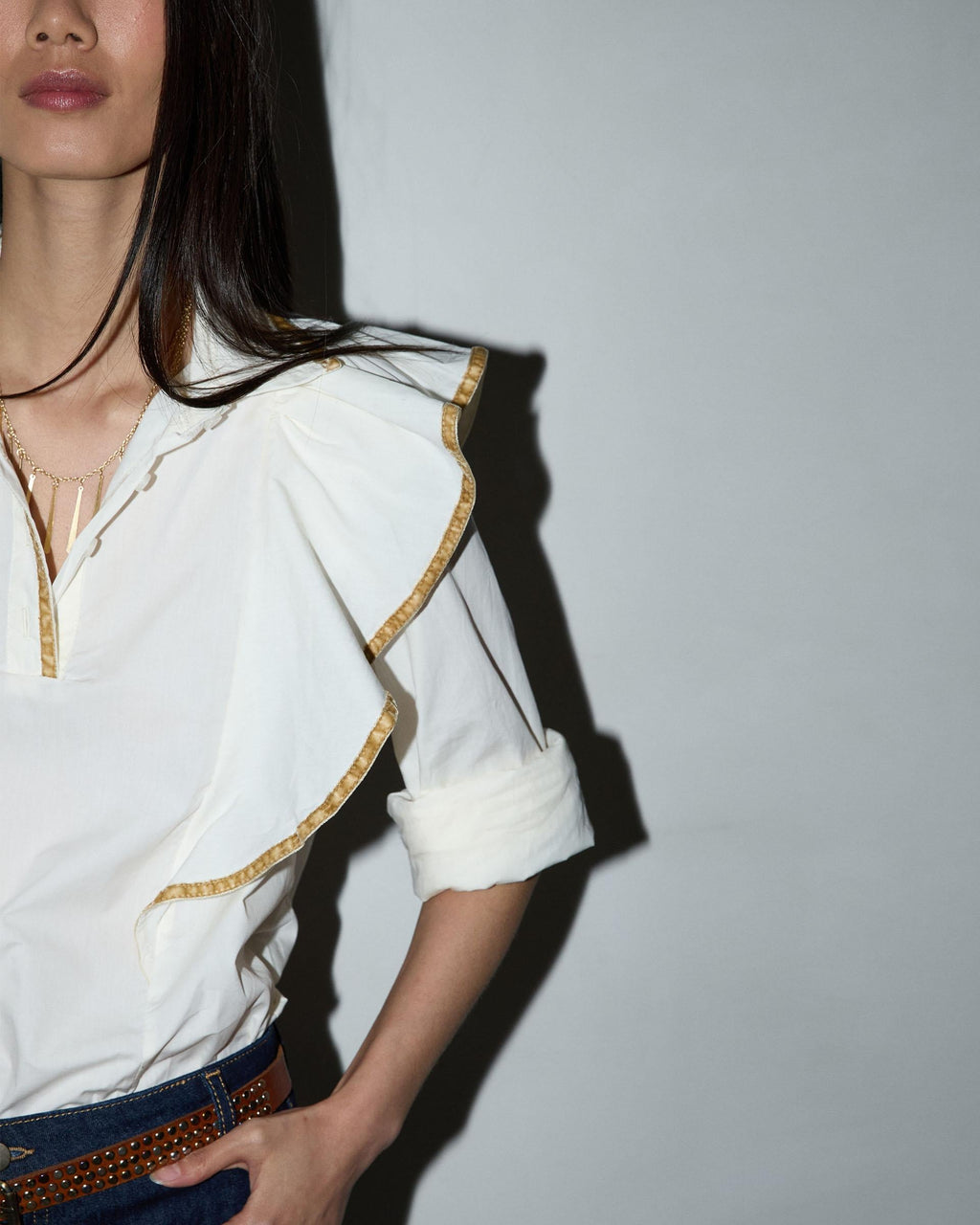 BLUSA VOLANTES VIVO