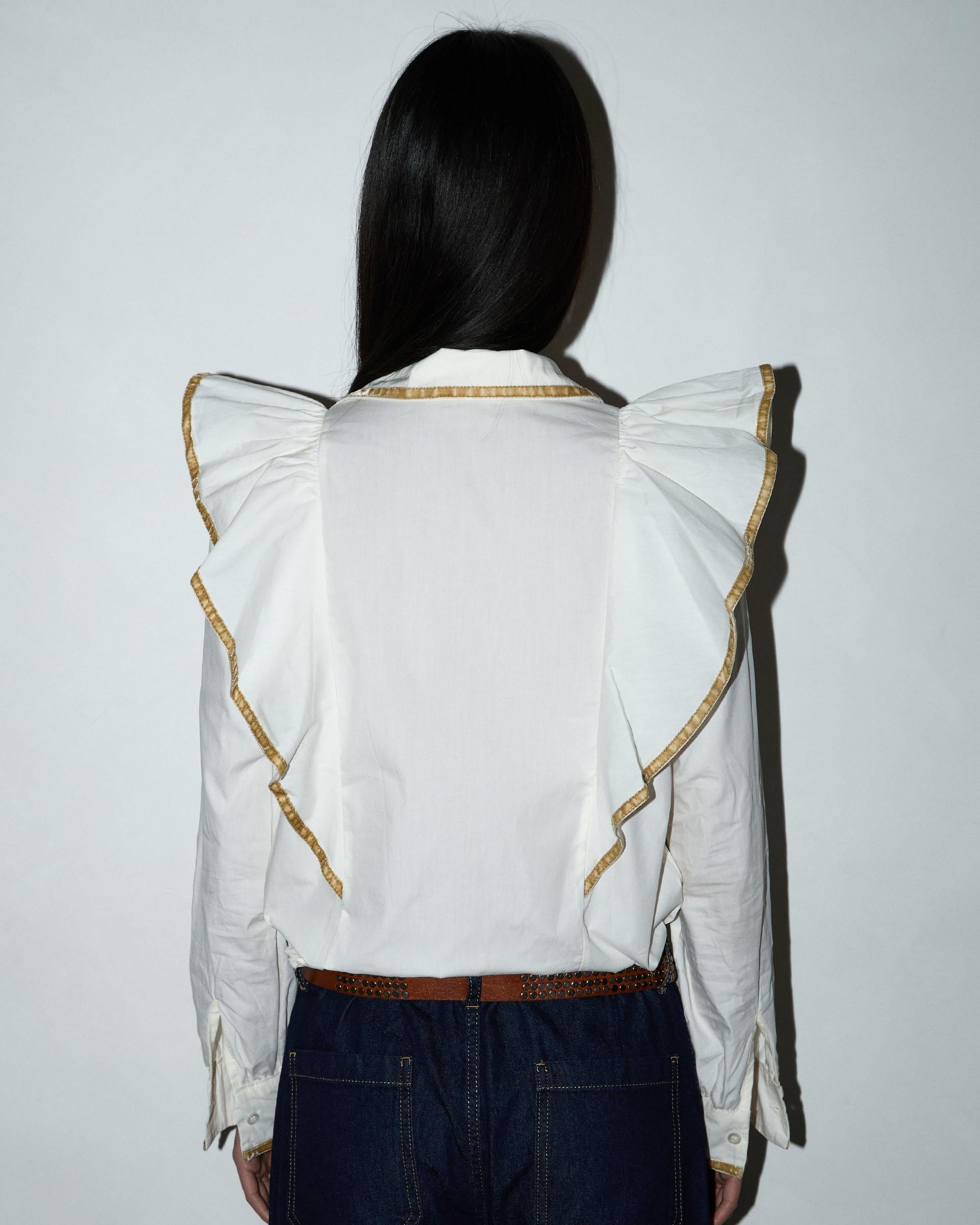 BLUSA VOLANTES VIVO