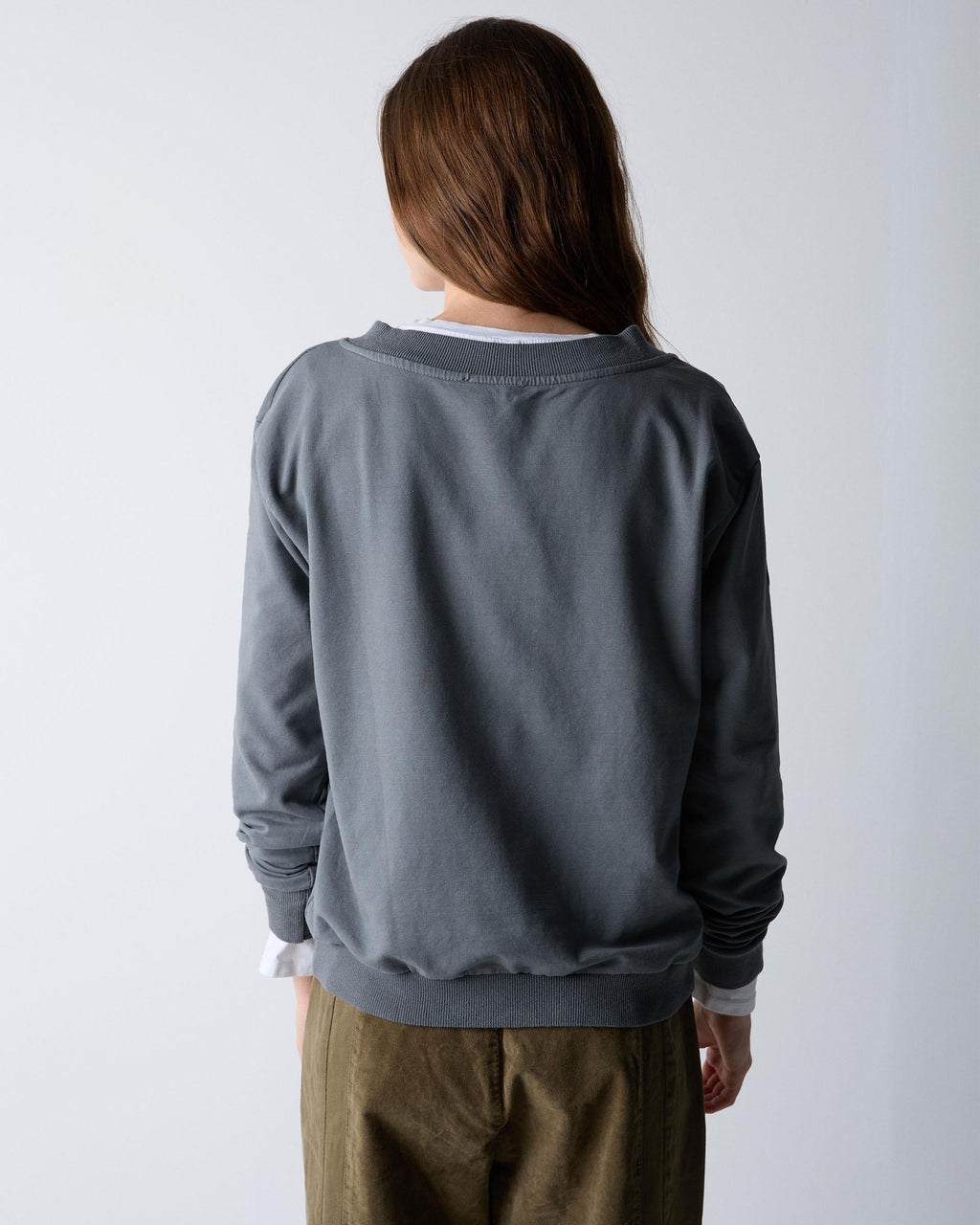 SUDADERA CUELLO PICO