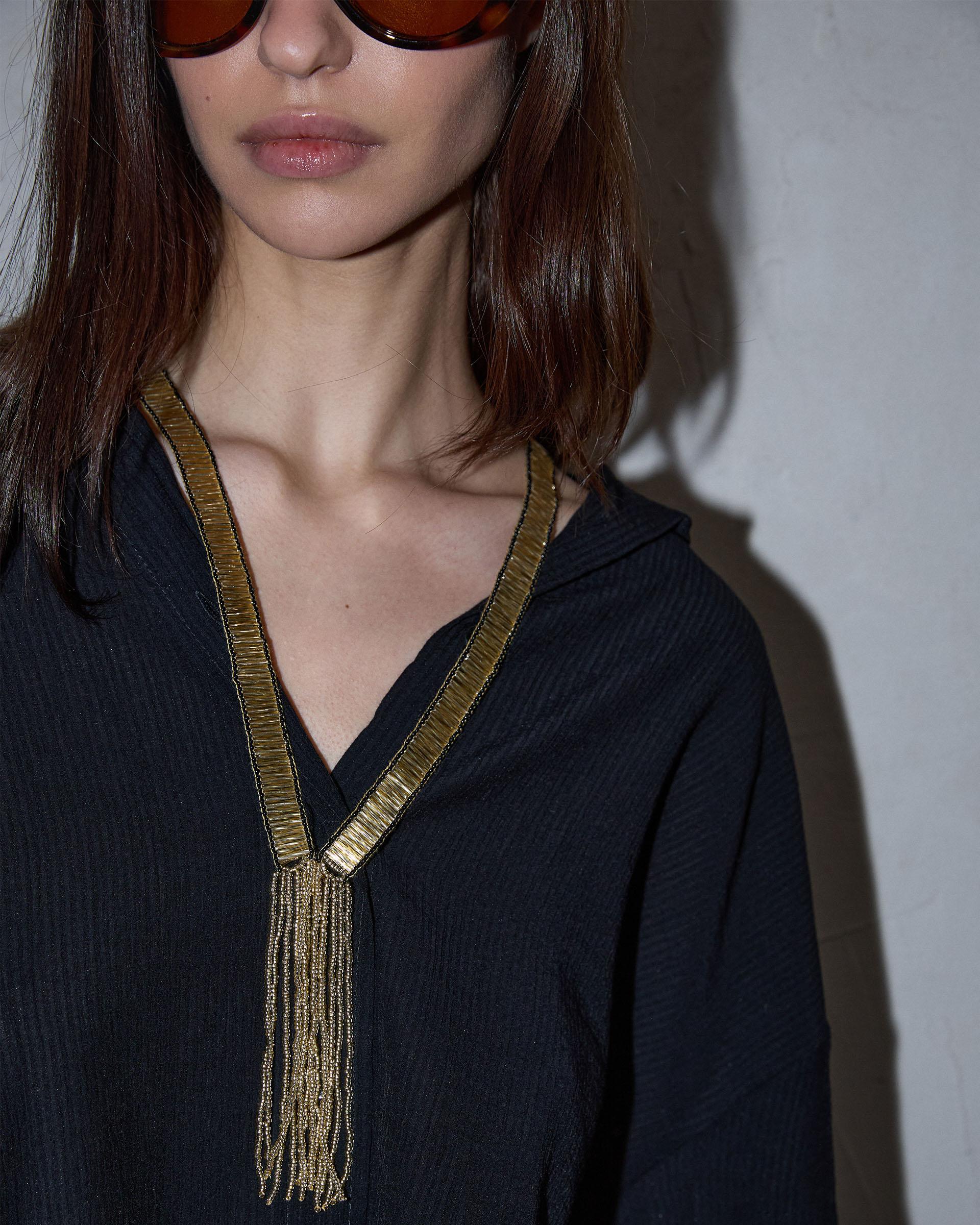 CAMISA TEJIDO PLISADO