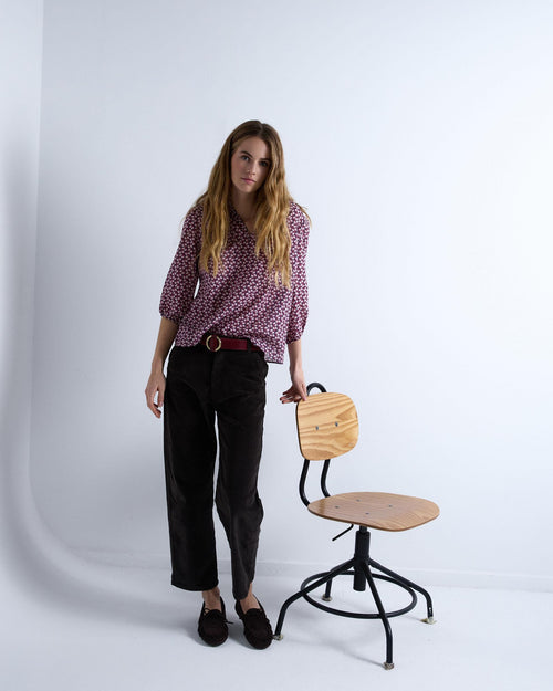 BLUSA ESTAMPADO GEOMETRICO