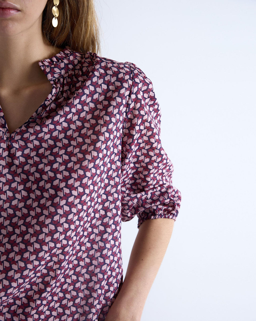BLUSA ESTAMPADO GEOMETRICO