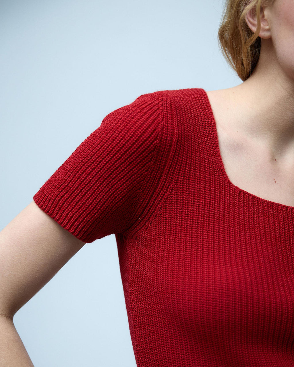 TOP PUNTO ESCOTE CUADRADO