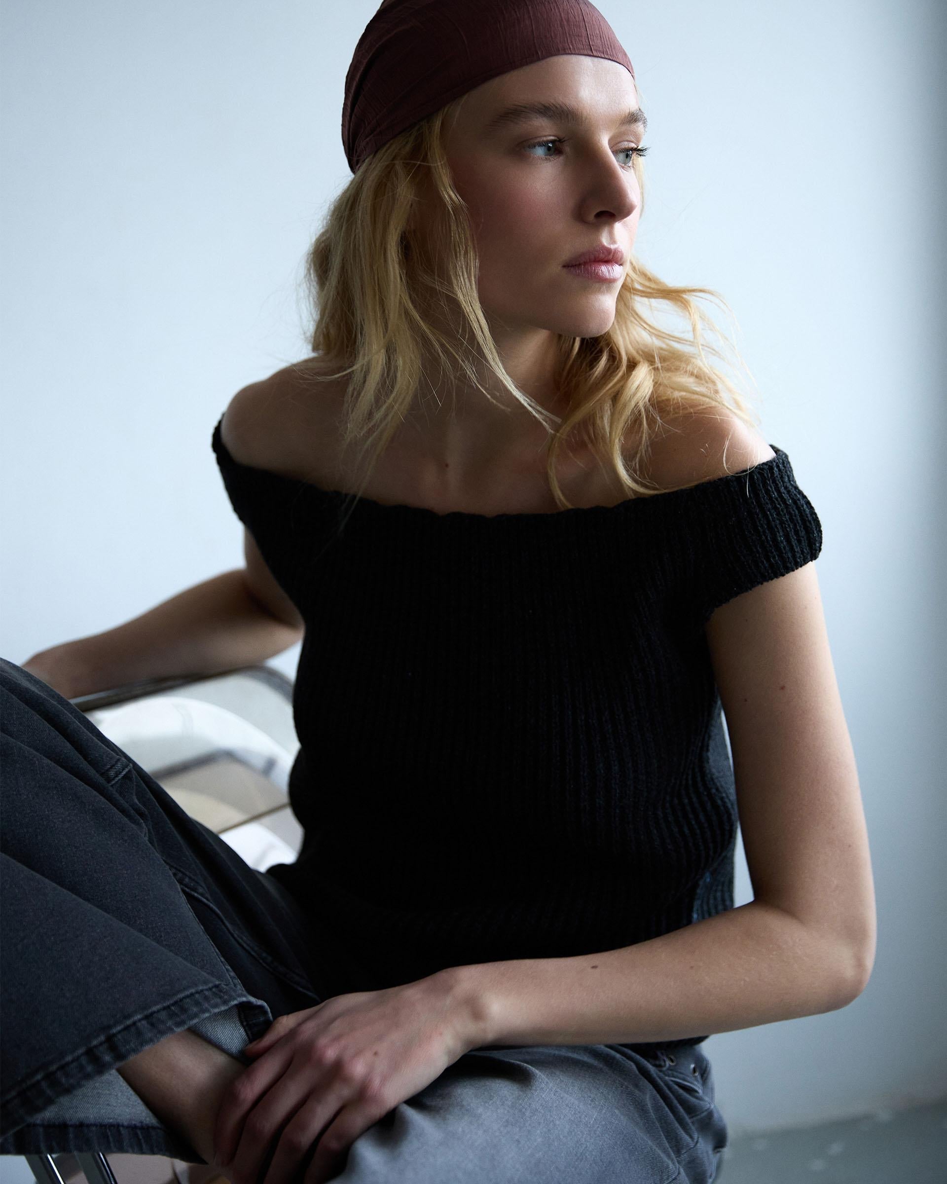 TOP PUNTO ESCOTE BARDOT LUREX