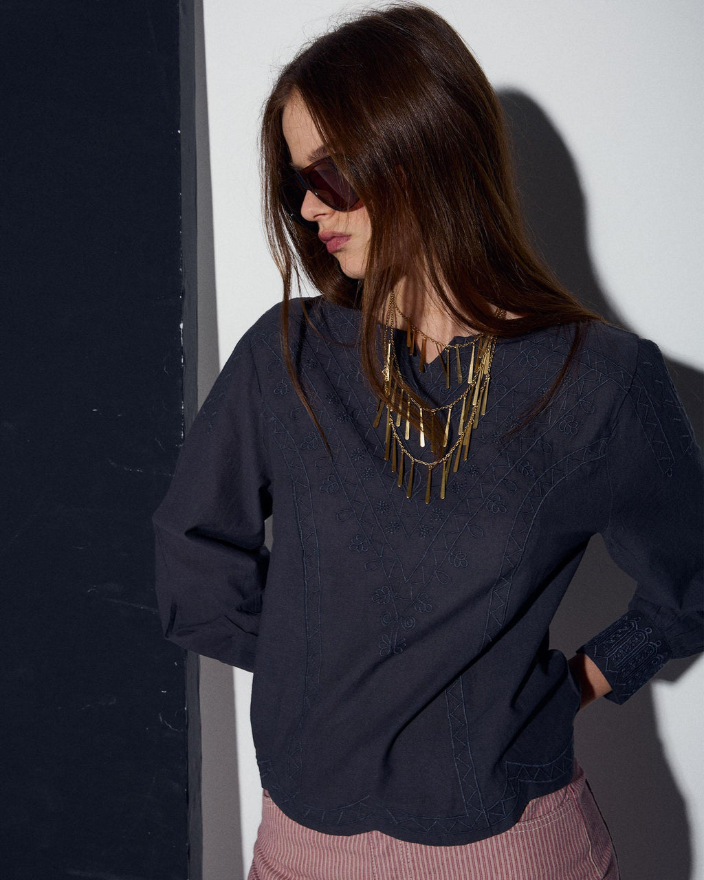 BLUSA BORDADOS ETNICOS