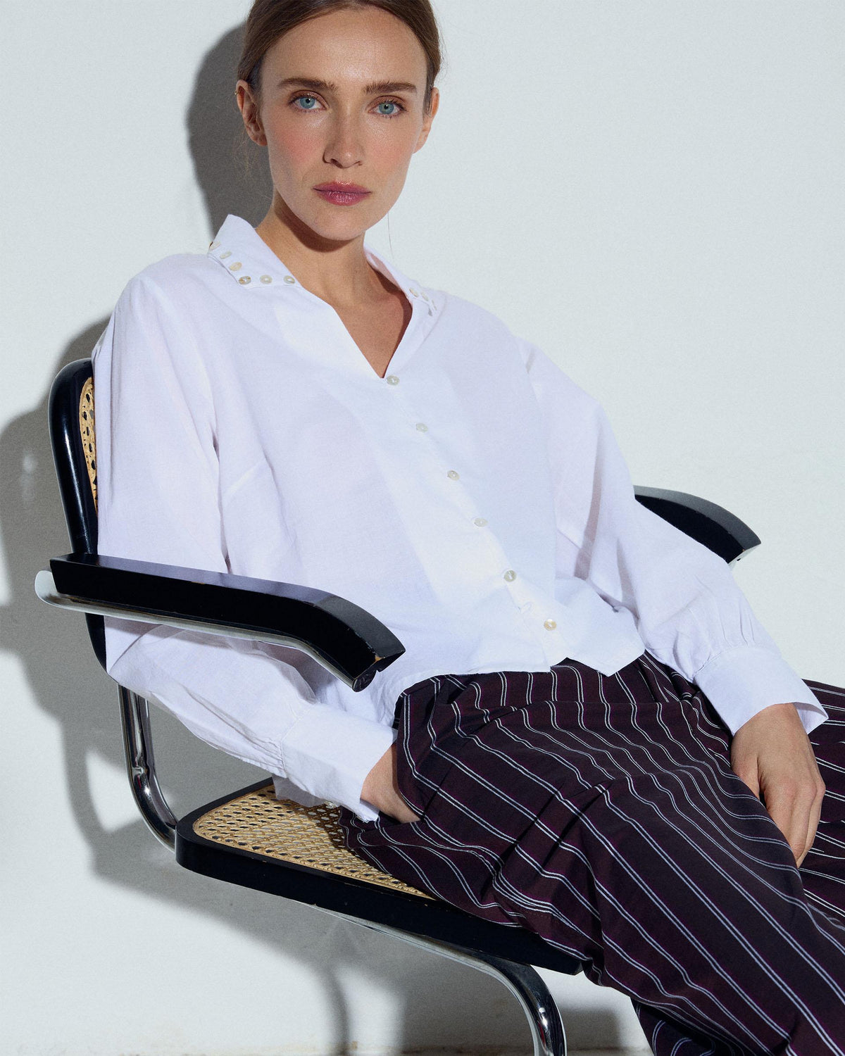 CAMISA BOTONES NACAR