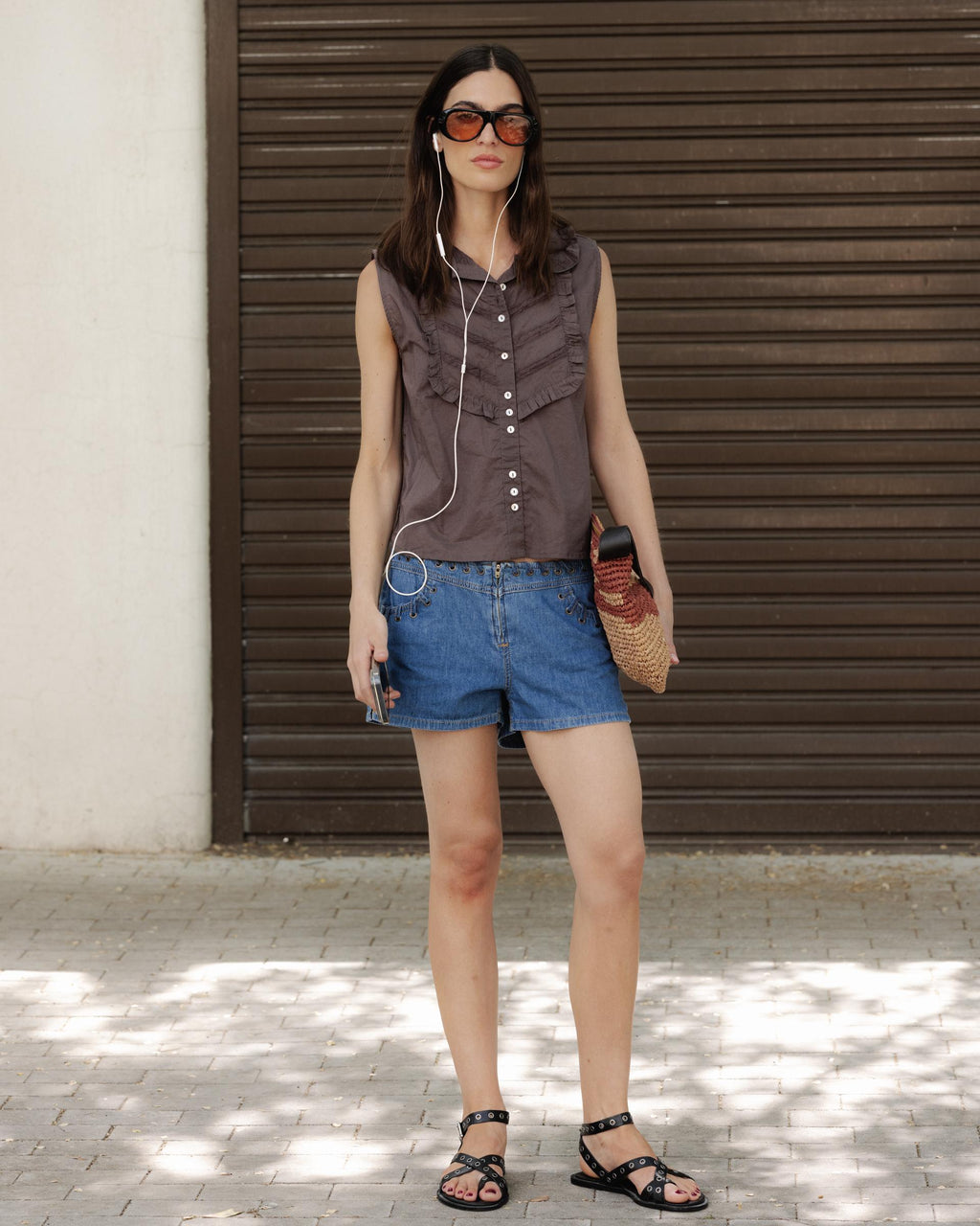 BLUSA SIN MANGAS PECHERA