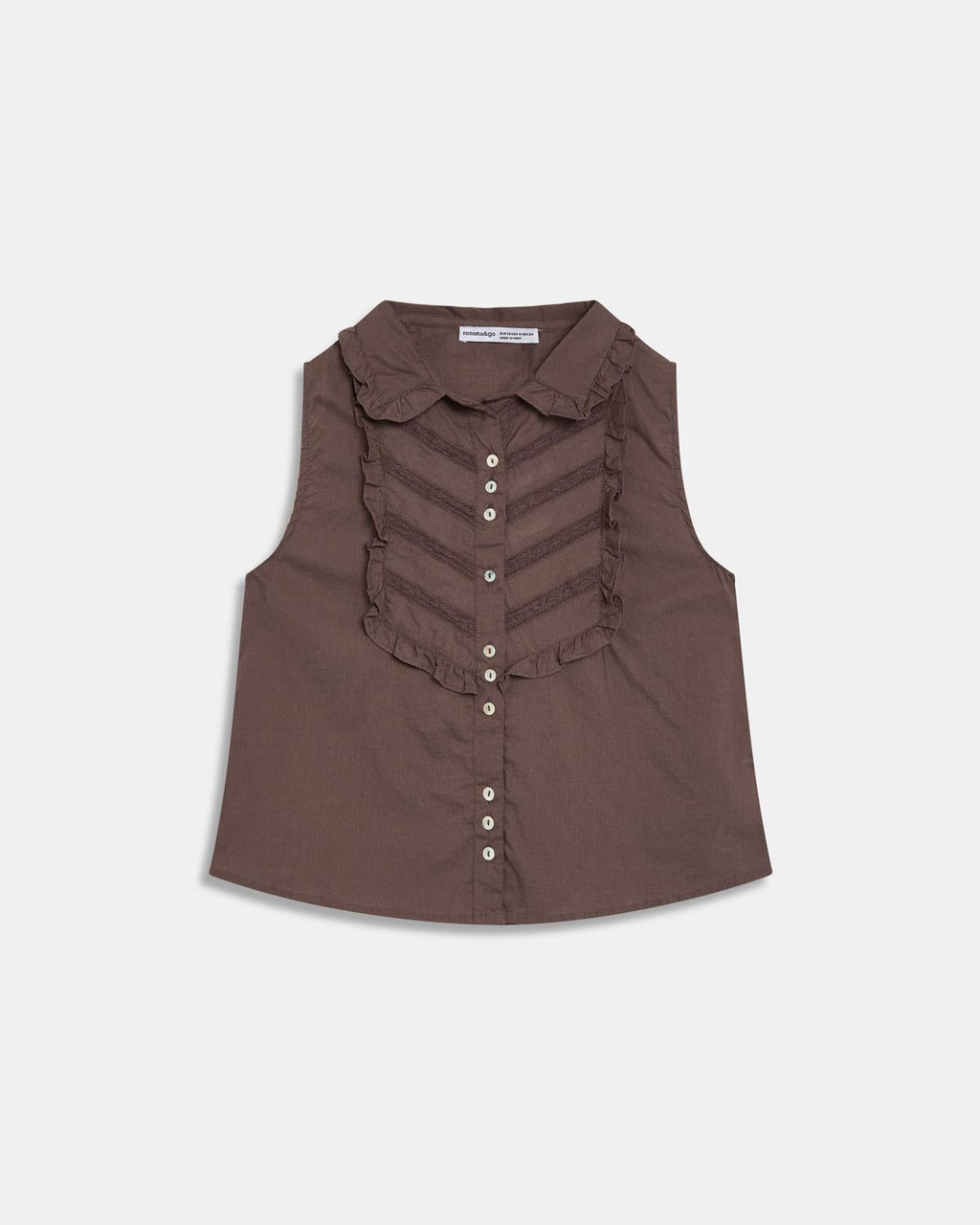 BLUSA SIN MANGAS PECHERA