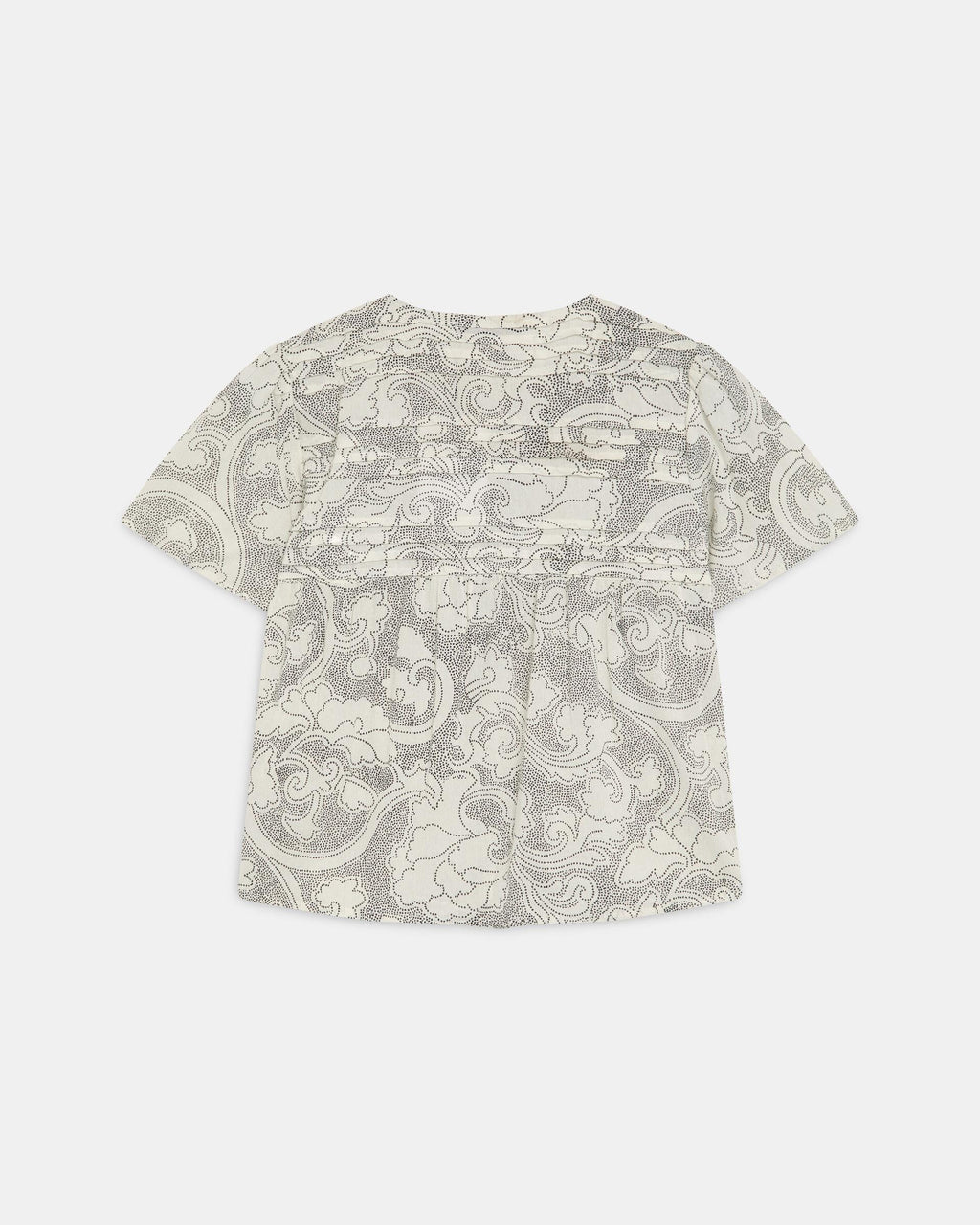BLUSA PLIEGUES DELANTEROS BOTONES