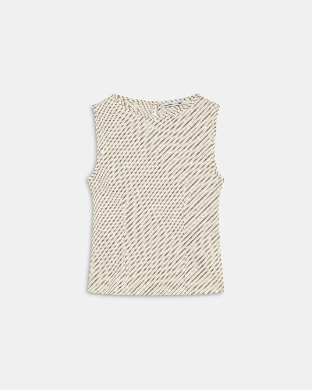 TOP ESTAMPADO RAYAS DIAGONALES