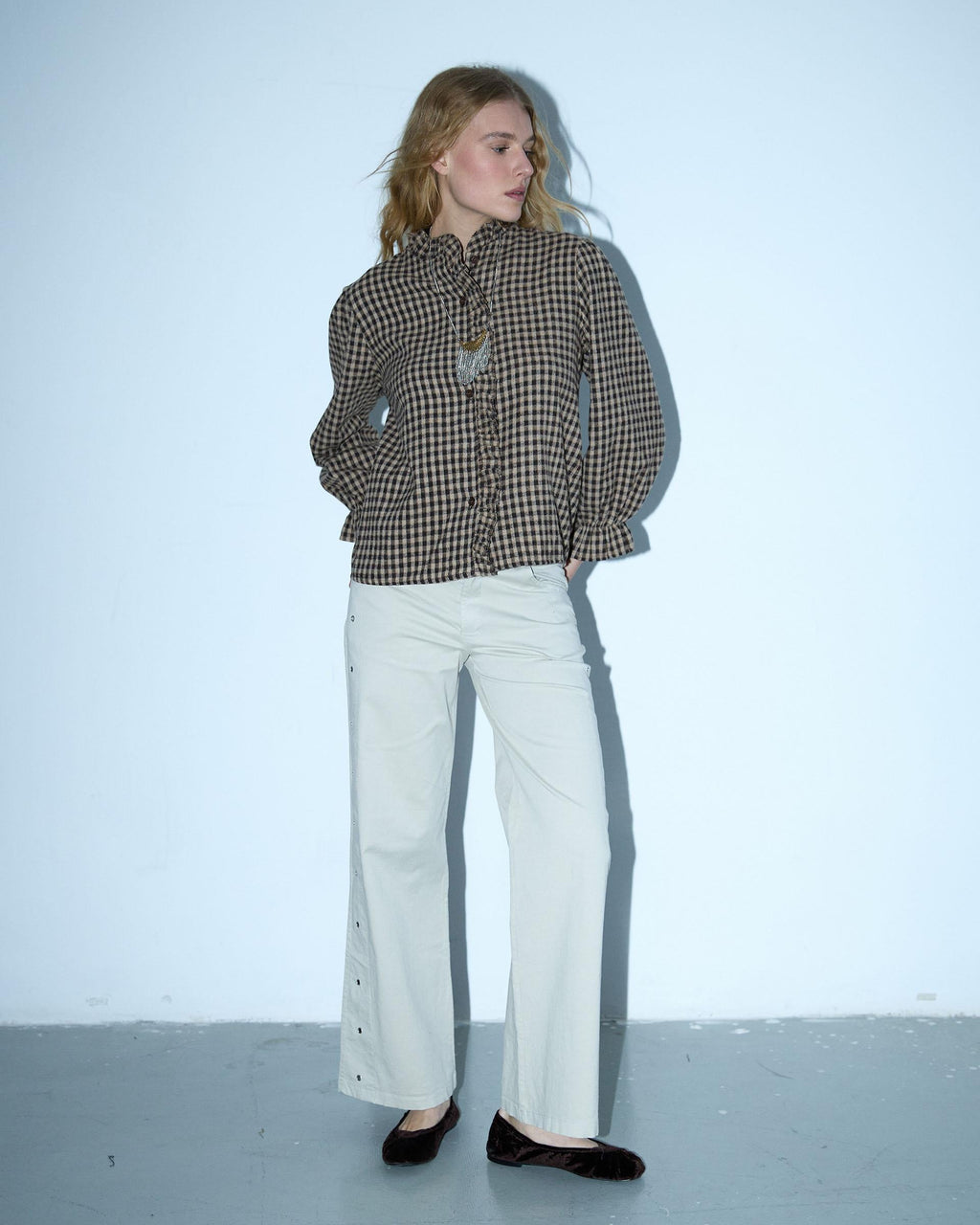 PANTALON EYELETS