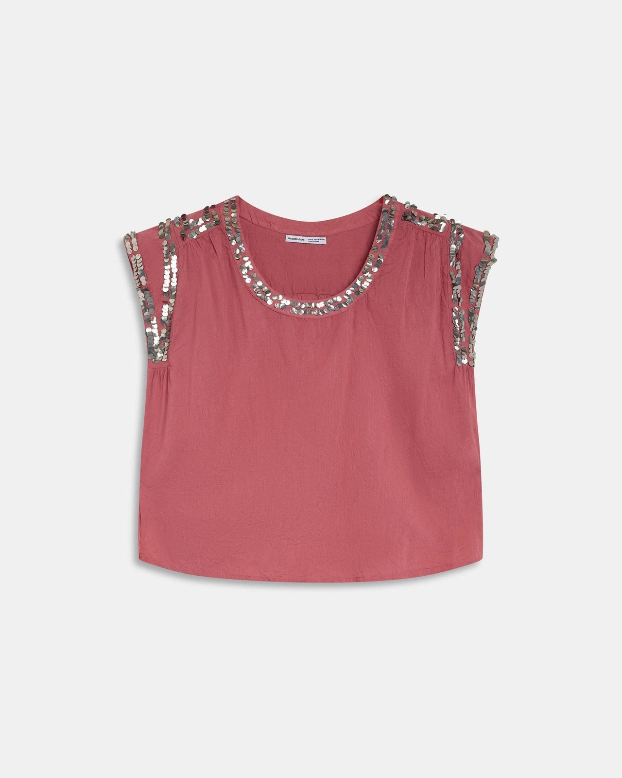 Blusa Lentejuelas Rosa