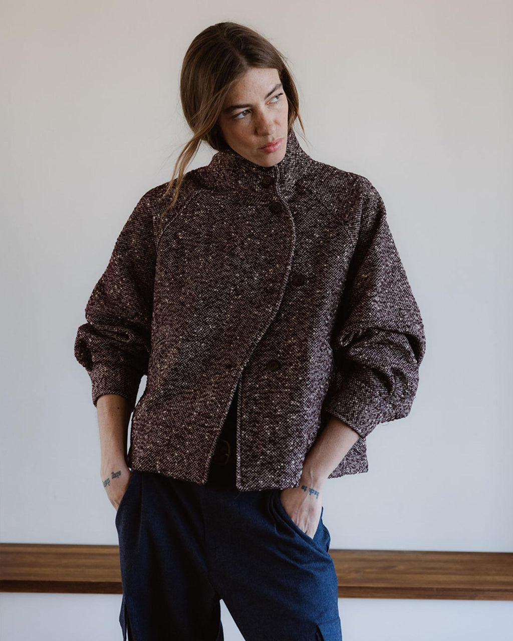 BOMBER CUELLO SUBIDO