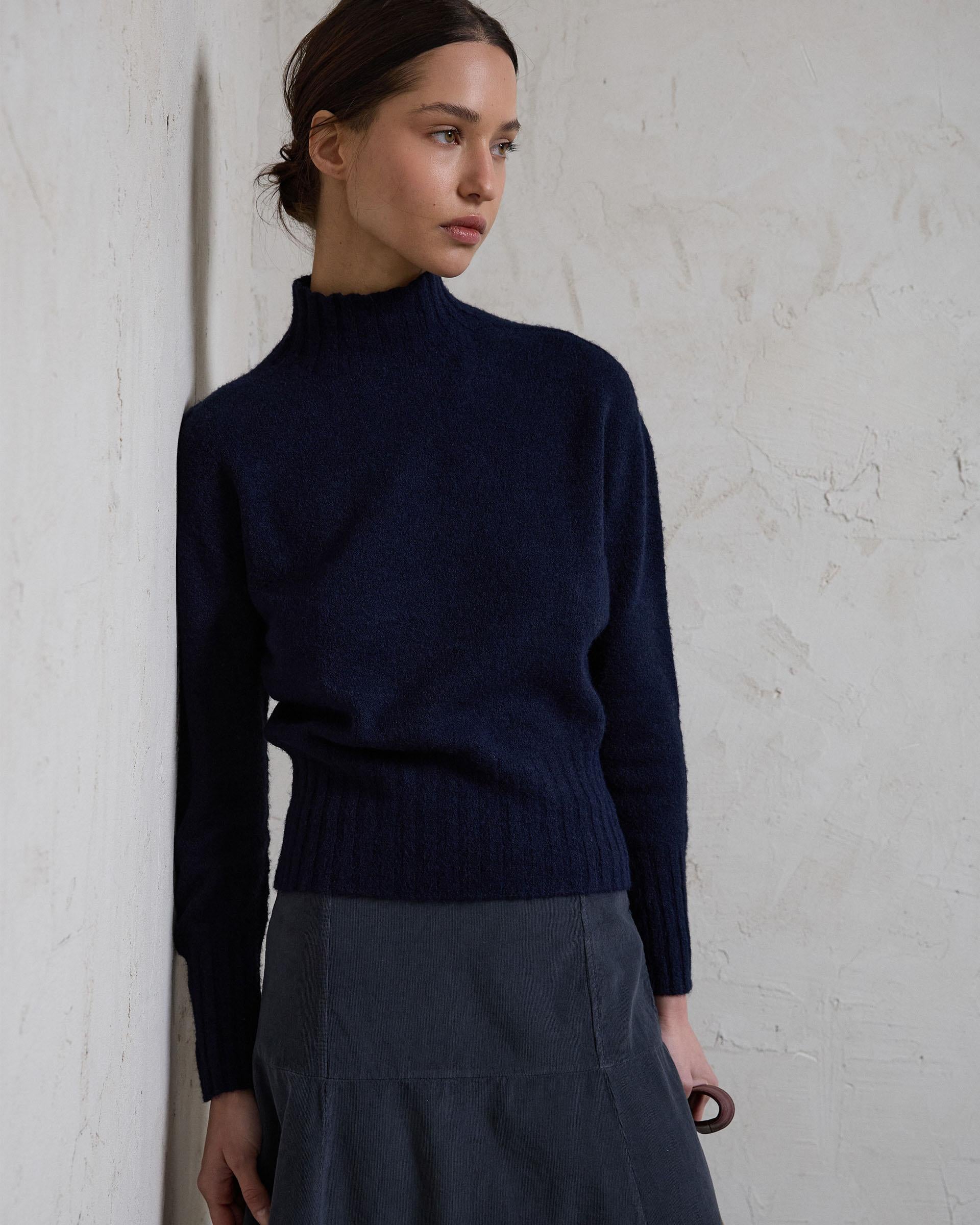 JERSEY CUELLO ALTO RIB