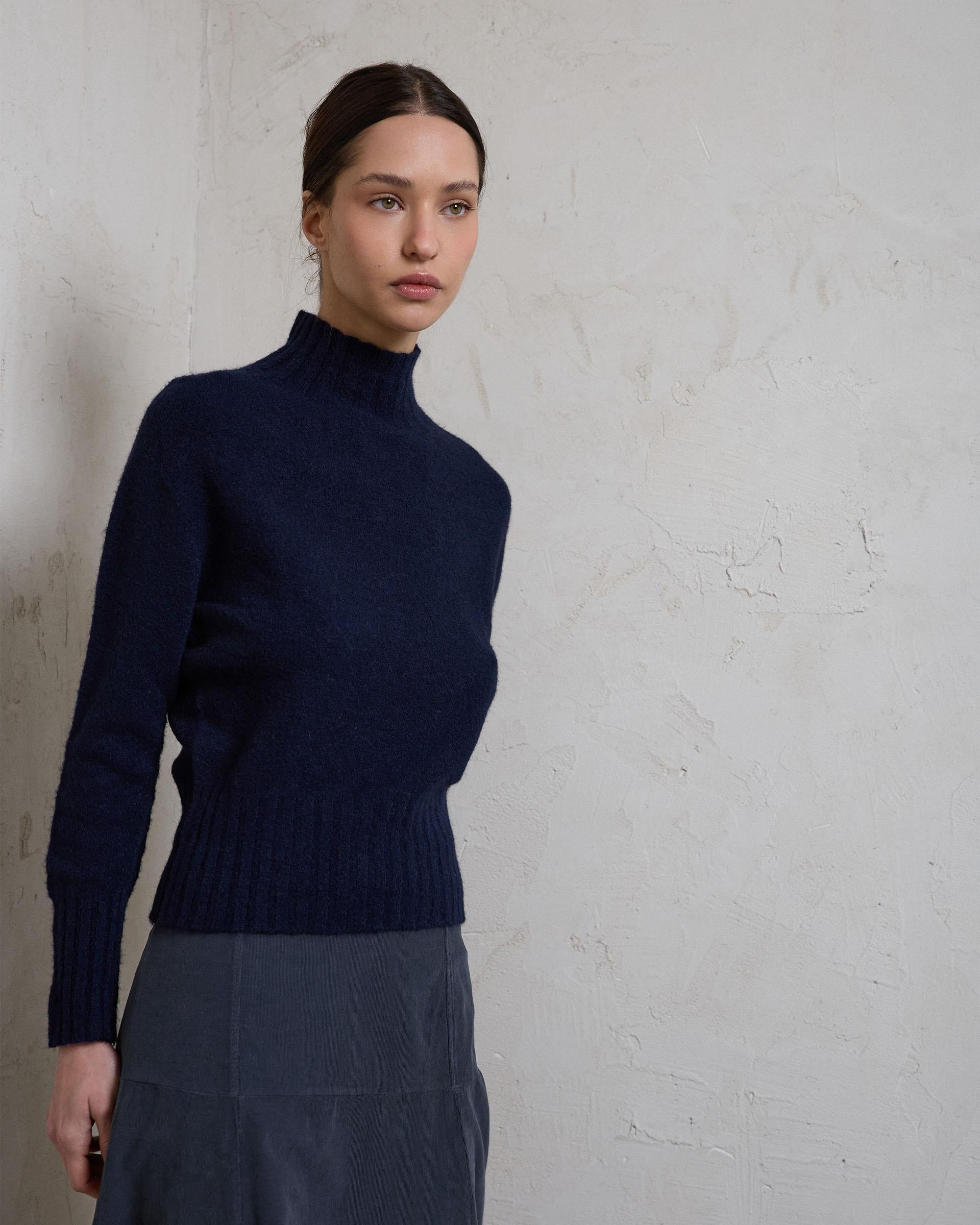JERSEY CUELLO ALTO RIB