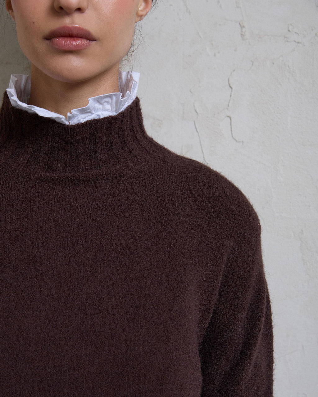 JERSEY CUELLO ALTO RIB