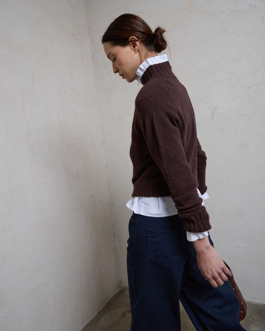 JERSEY CUELLO ALTO RIB