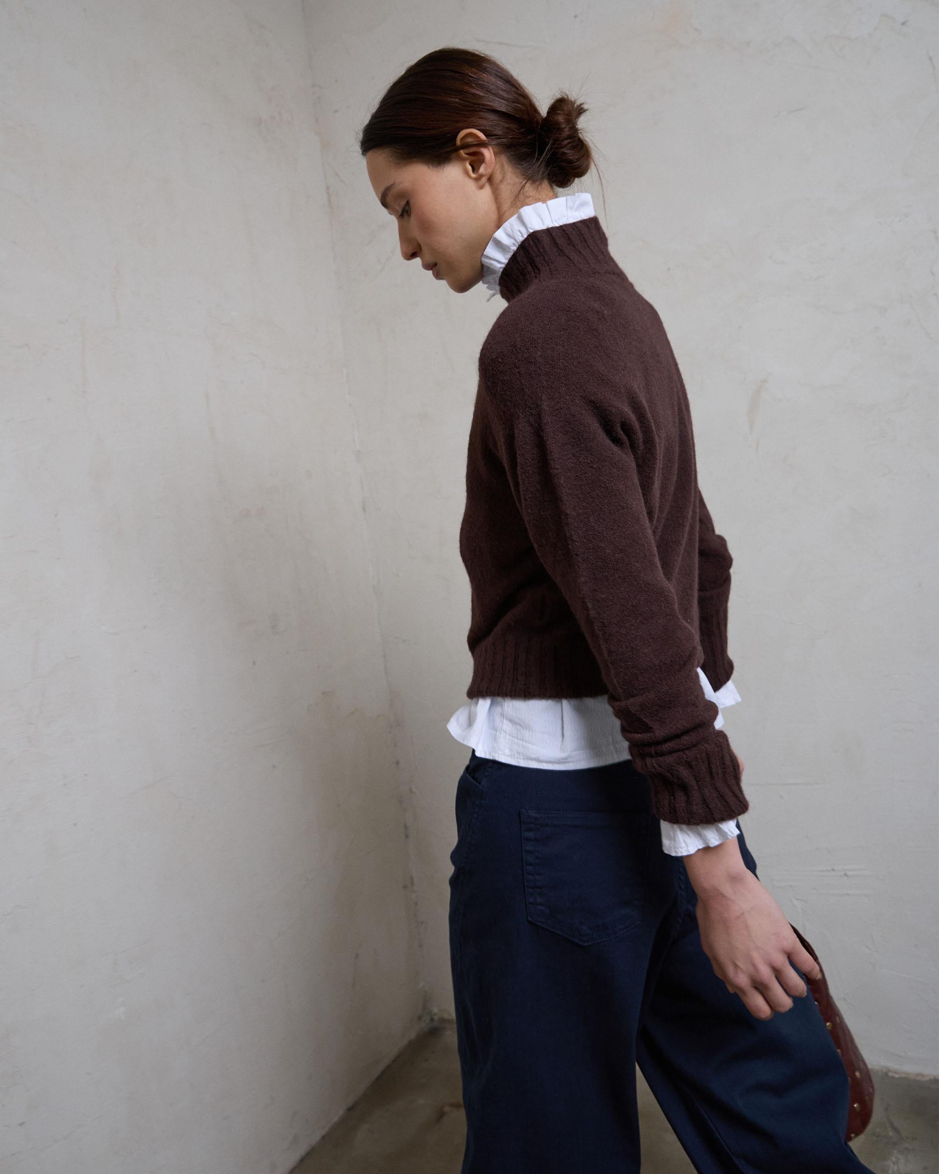 JERSEY CUELLO ALTO RIB