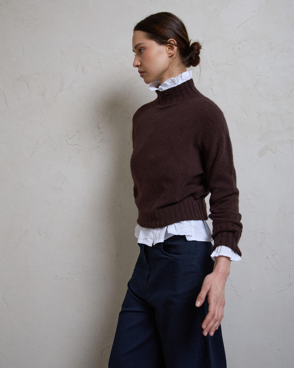 JERSEY CUELLO ALTO RIB