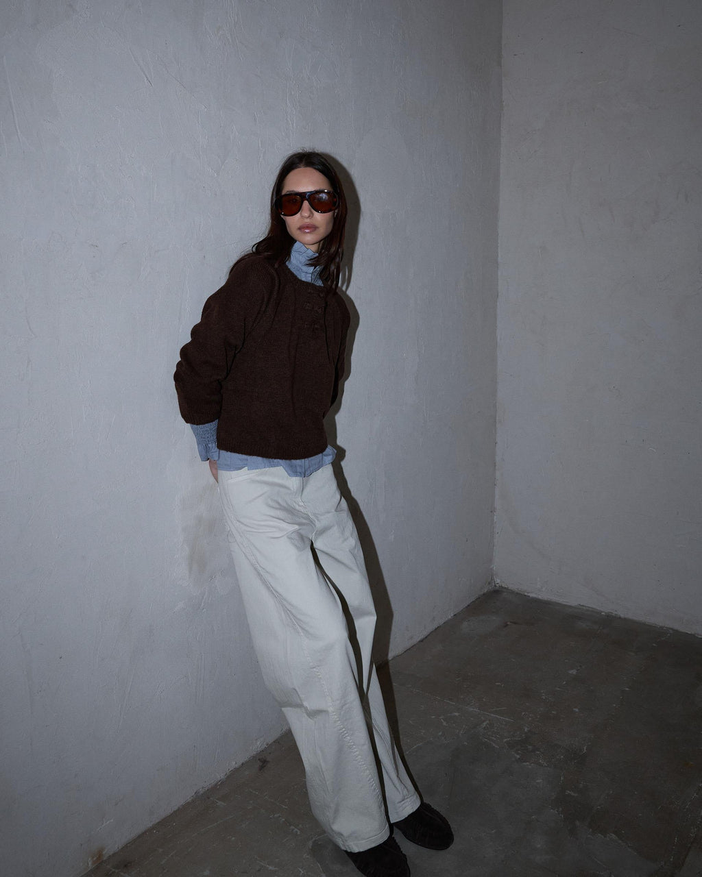 PANTALON COSTURA DIAGONAL