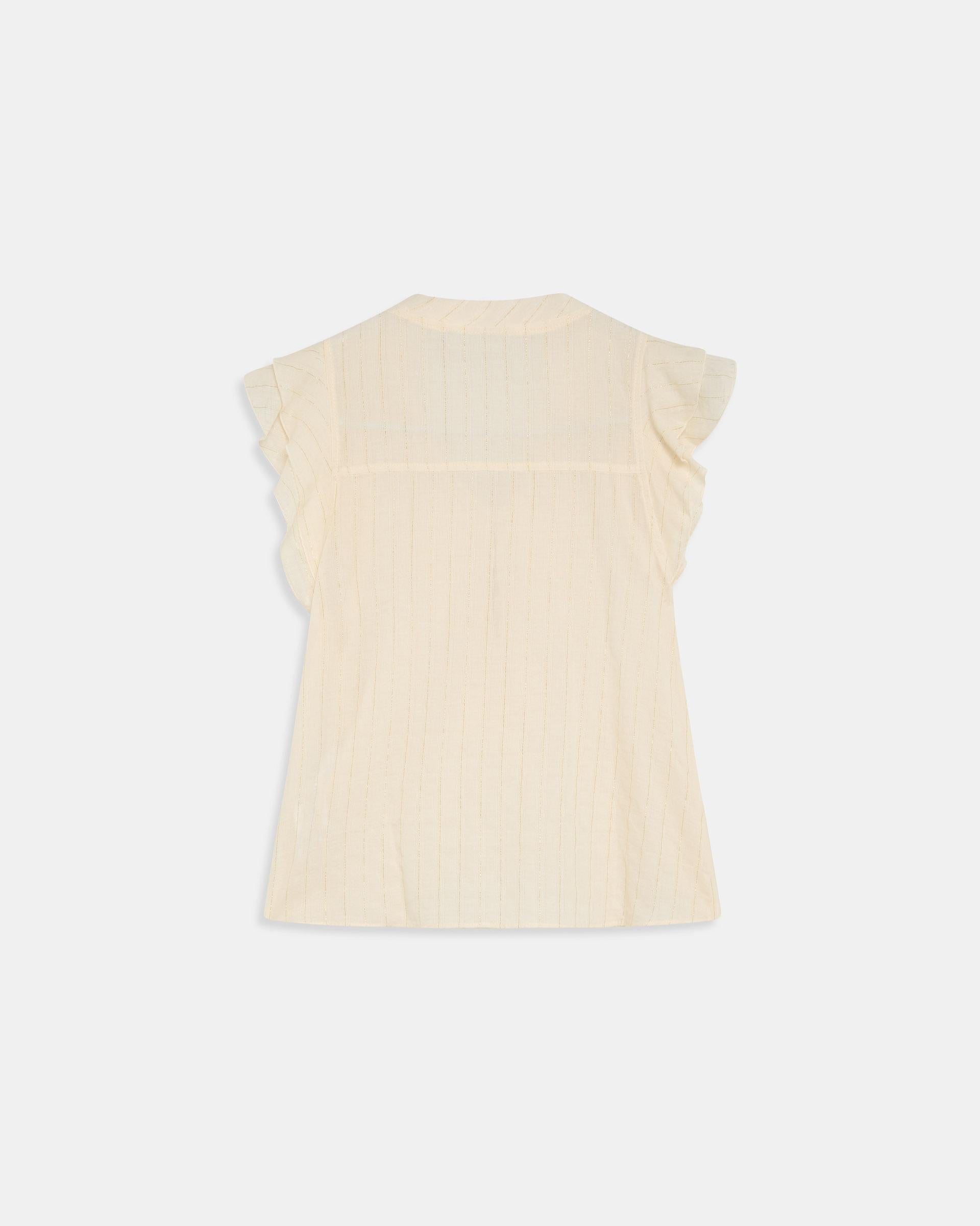 BLUSA SIN MANGAS RAYAS LUREX