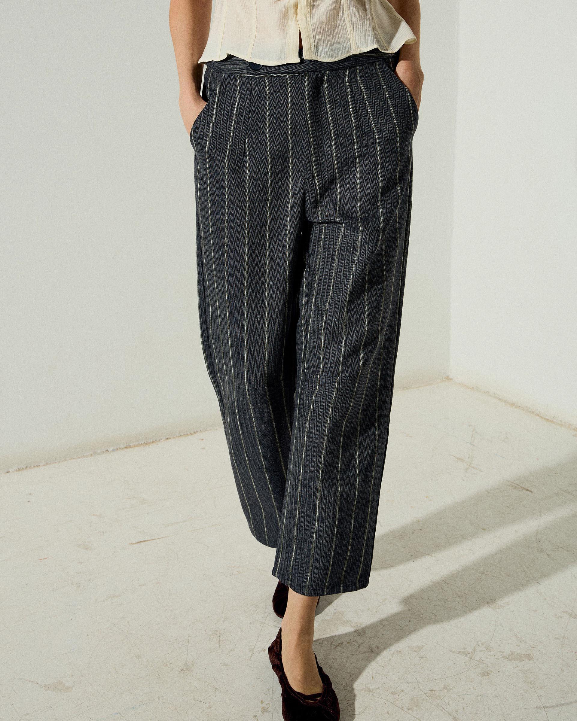 PANTALON ESPIGA RAYAS