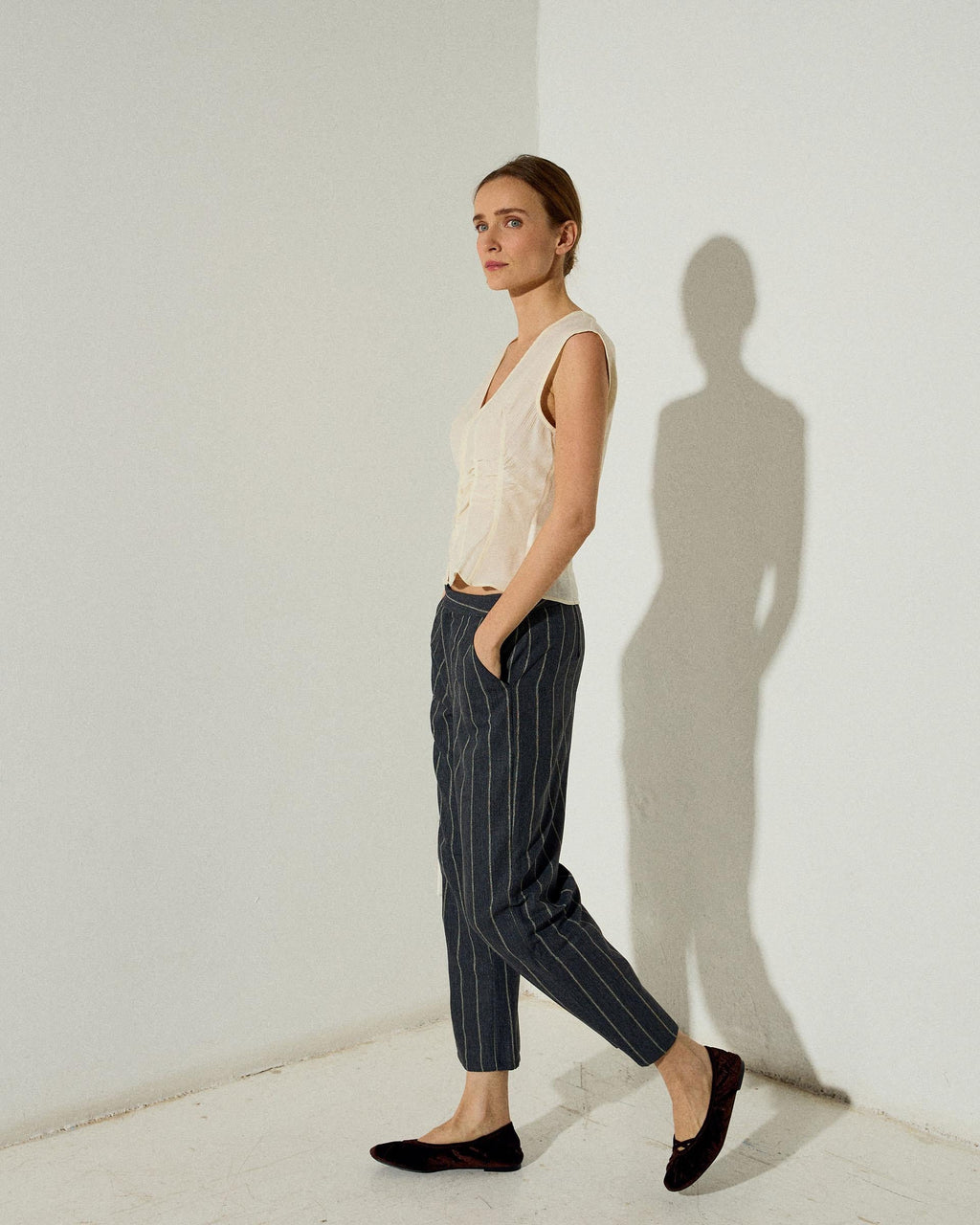 PANTALON ESPIGA RAYAS